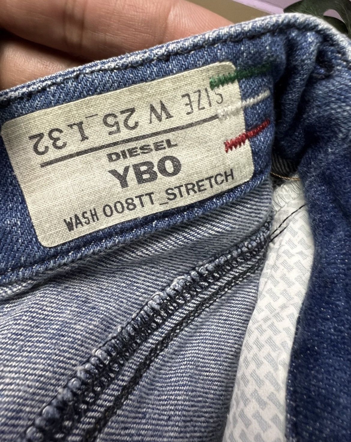 Diesel 🔥Vintage Diesel Distressed Denim Size 27" / US 4 / IT 40 - 16 Thumbnail