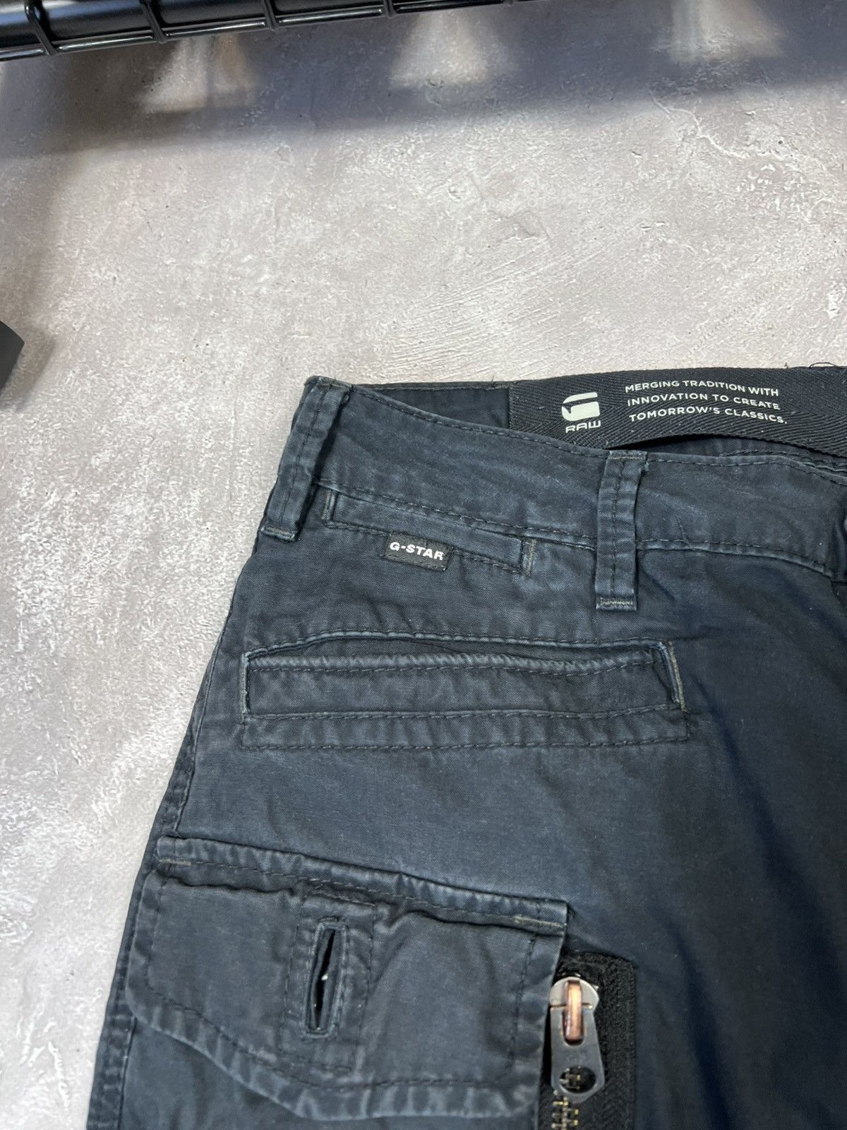 Carhartt Vintage G Star Raw Distressed Zip Cargo Pants Size US 29 - 7 Thumbnail