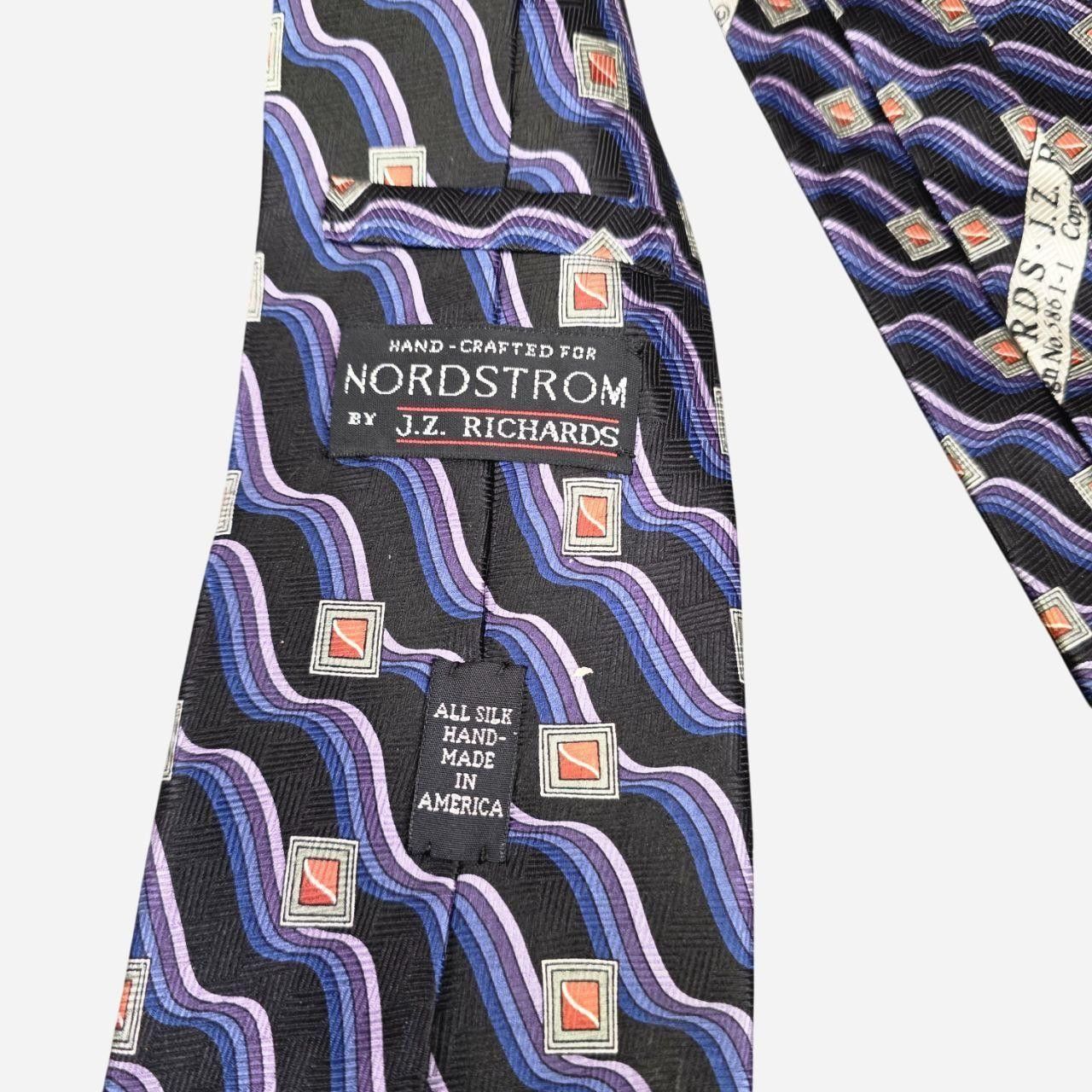 Nordstrom JZ Richards for Nordstrom Men's 100% Silk Tie Size ONE SIZE - 2 Thumbnail