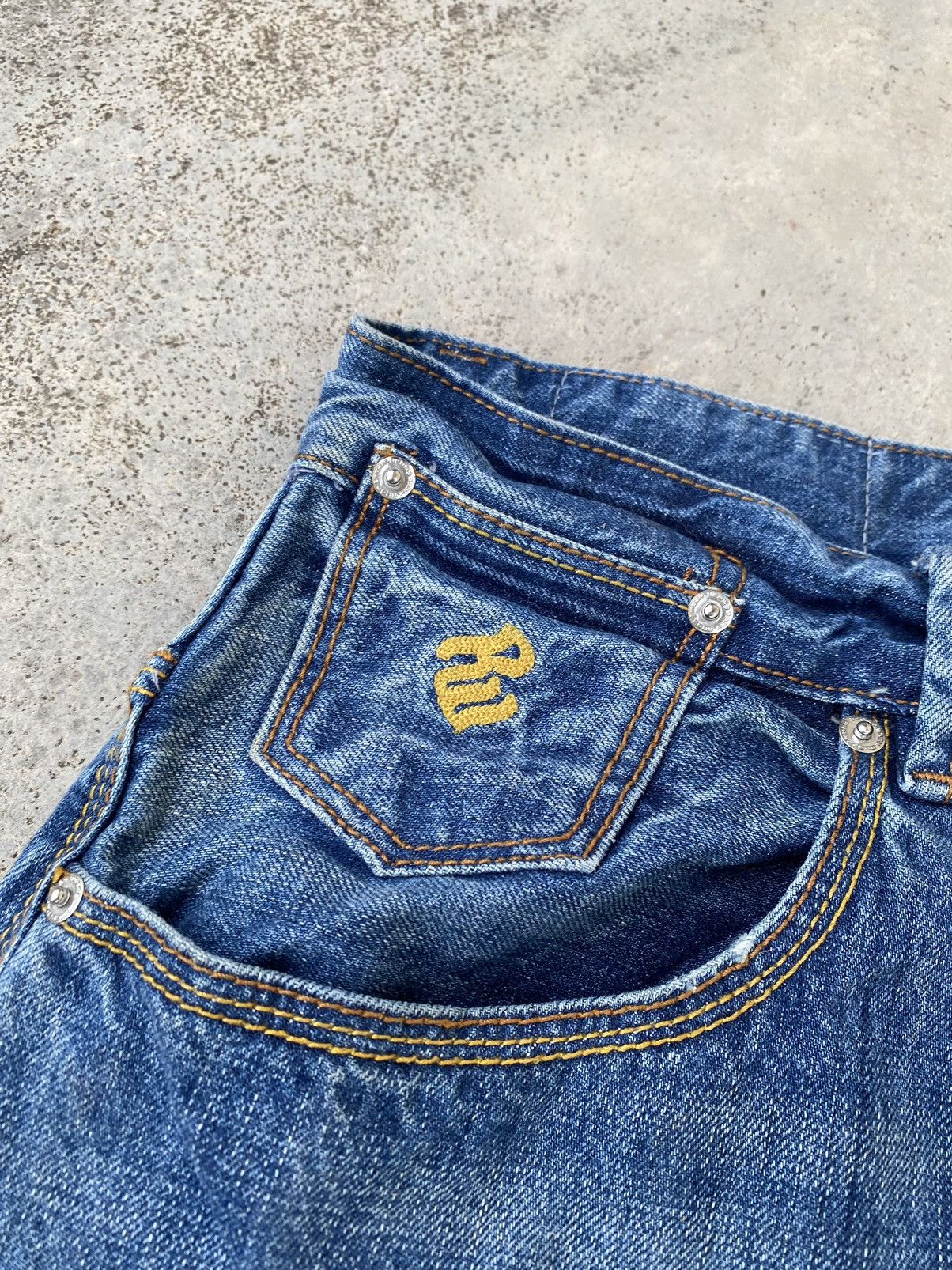 Affliction 2000s Rocawear Loose Baggy jnco style y2k Jeans Size US 36 / EU 52 - 5 Thumbnail