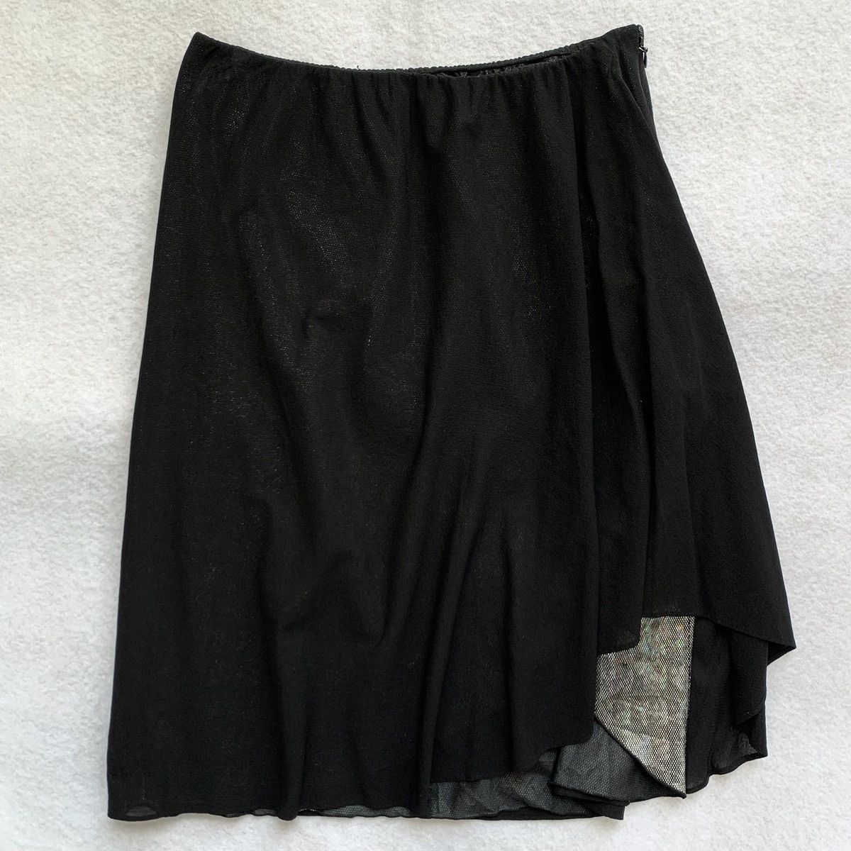 Vivienne Tam 2000s Vivienne Tam Iridescent Lined Mesh Skirt Size 29" - 1 Thumbnail