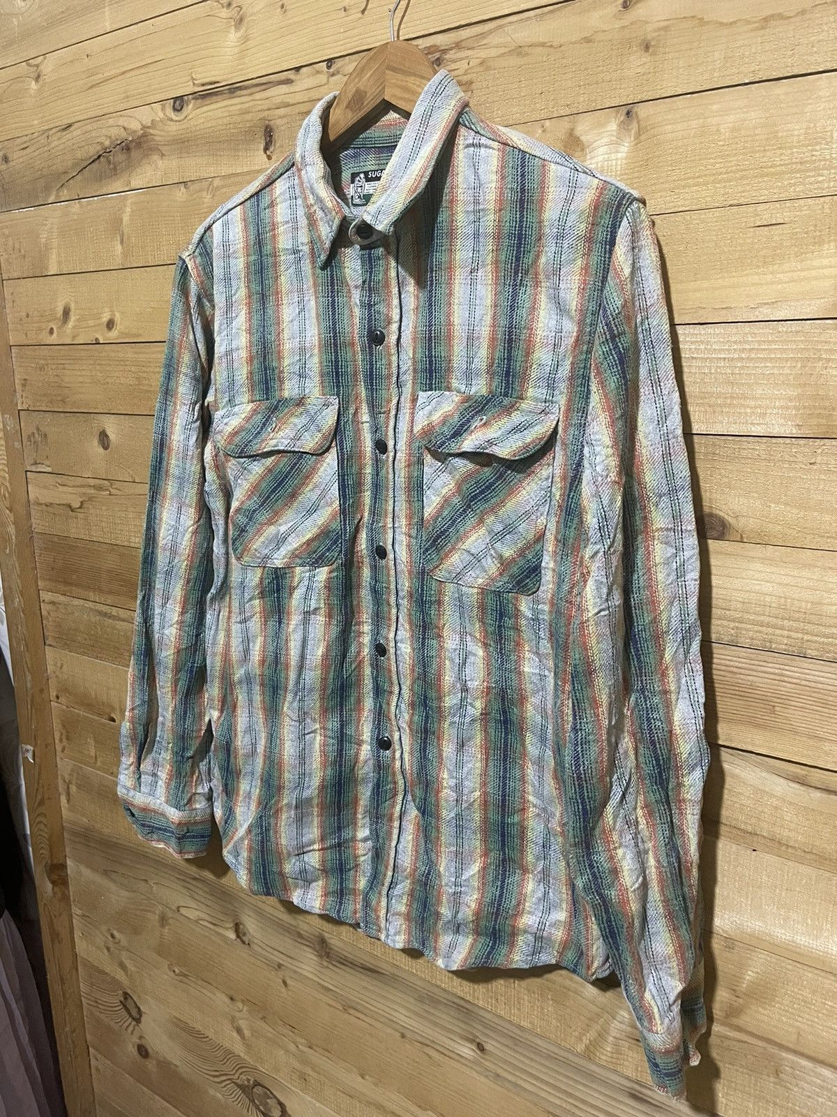 Sugar Cane Vintage sugar cane flannel shrit Size US M / EU 48-50 / 2 - 2 Thumbnail