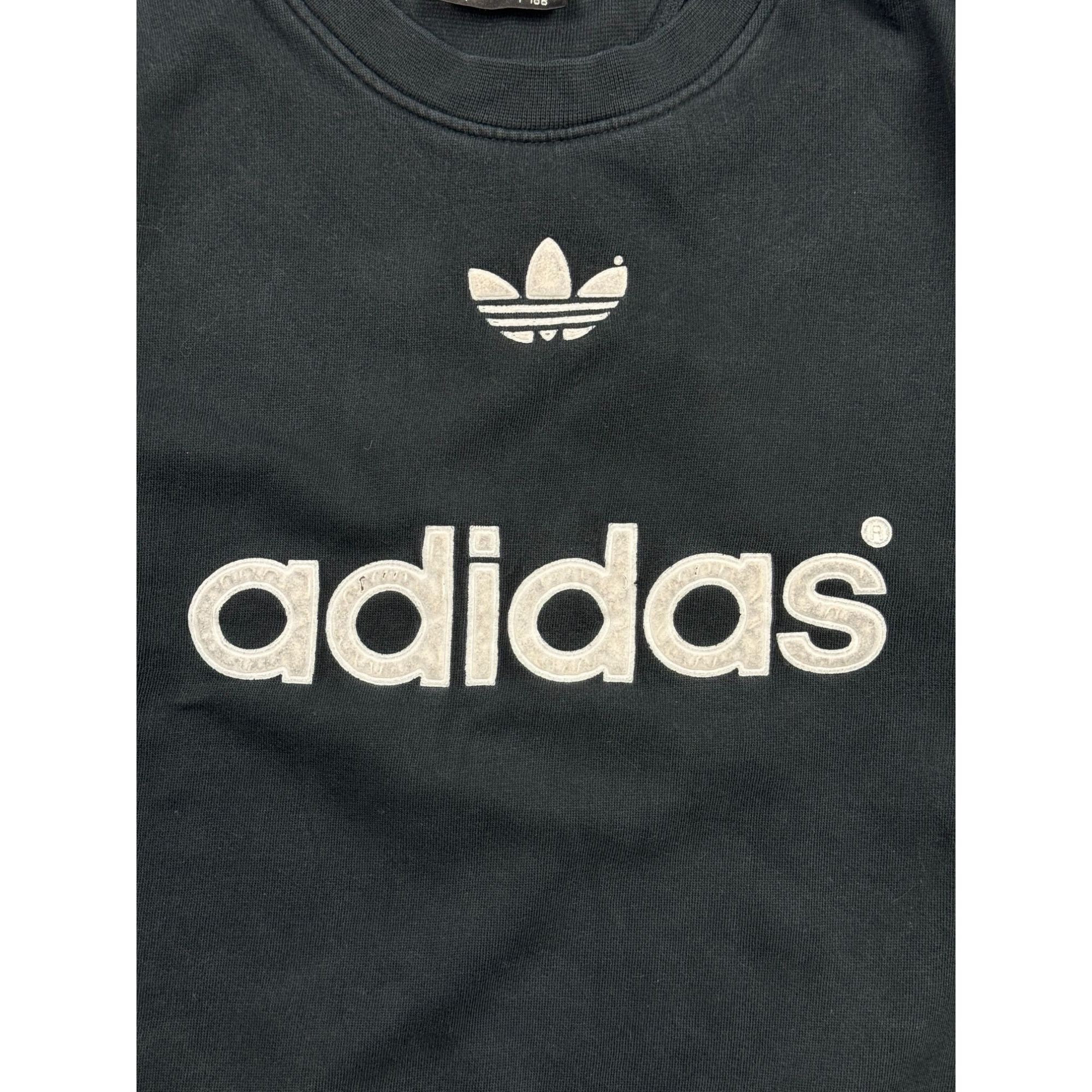 Adidas 80’s Vintage Adidas Trefoil Big Logo Sweatshirt Size US L / EU 52-54 / 3 - 3 Thumbnail