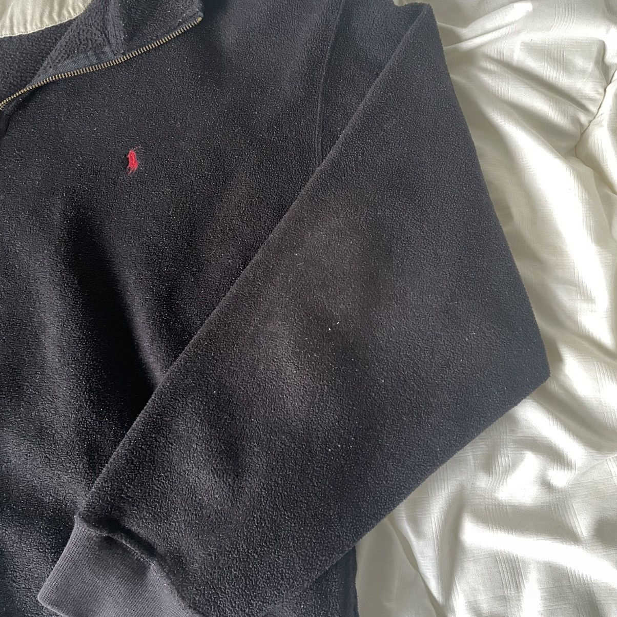 Polo Ralph Lauren Vintage Polo Ralph Lauren Quarter-Zip – Black – Size XL Size US XL / EU 56 / 4 - 4 Thumbnail