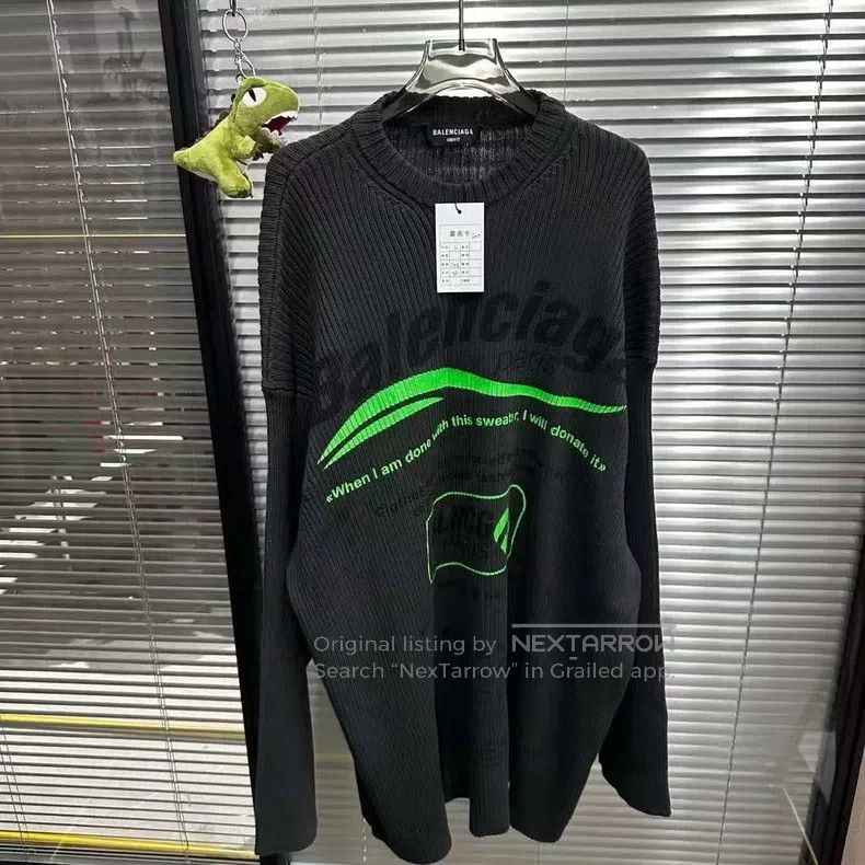 Balenciaga Eco-Friendly Coca-Cola Sweater