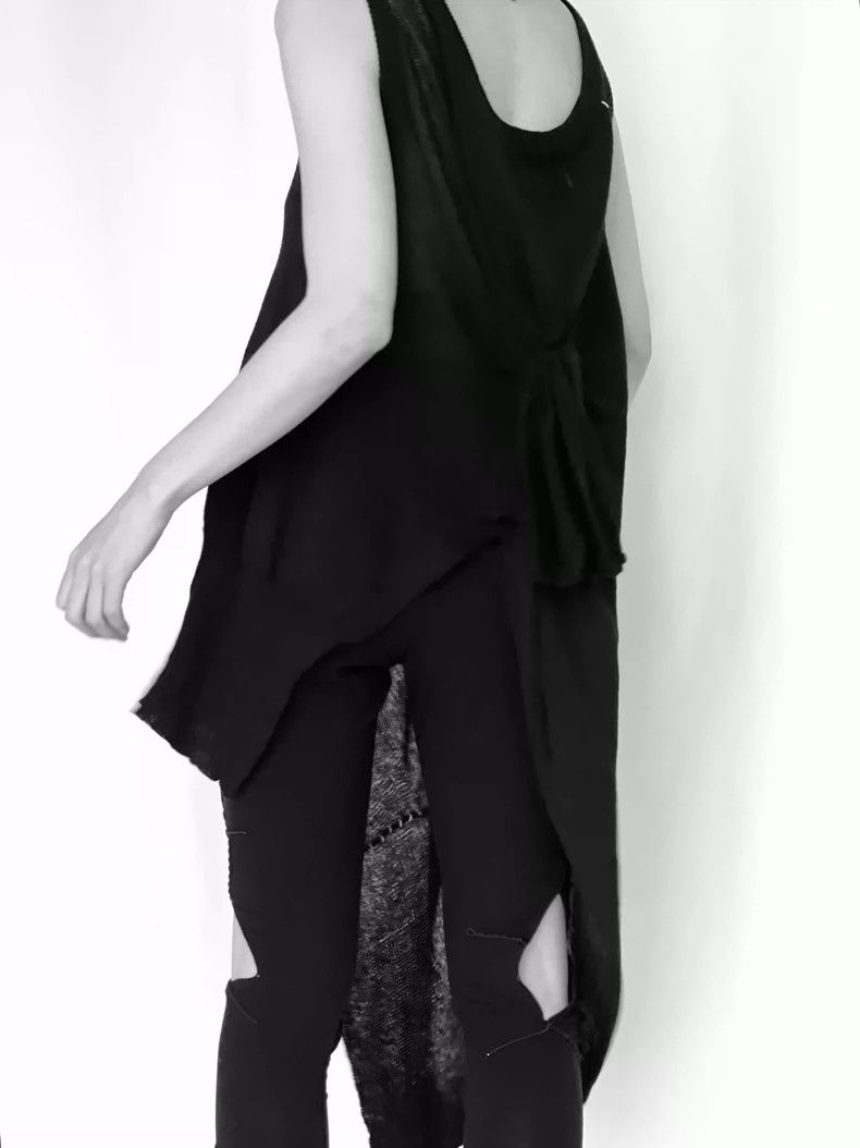 Yohji Yamamoto yohji yamamoto size 1 Mainline irregular hollowed-out leggi Size 25" / US 0 / IT 36 - 8 Thumbnail