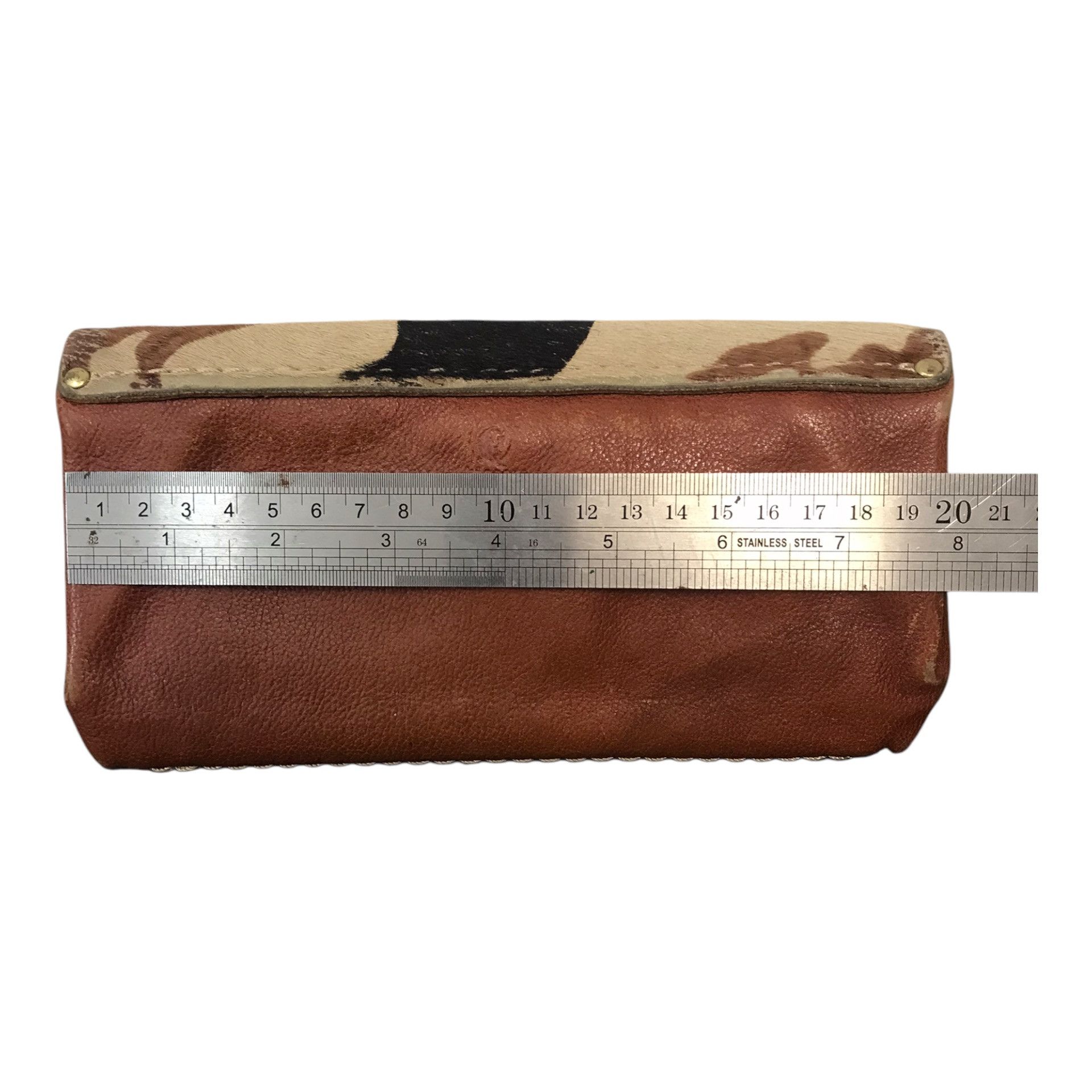 Hysteric Glamour × Japanese Brand × Vintage Kissora Fur Long wallet Leather Size ONE SIZE - 7 Thumbnail