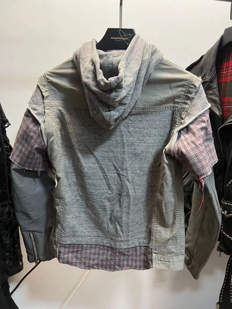 Undercover Undercover cowboy destroys patchwork leather sleeve hooded Size US L / EU 52-54 / 3 - 2 Thumbnail