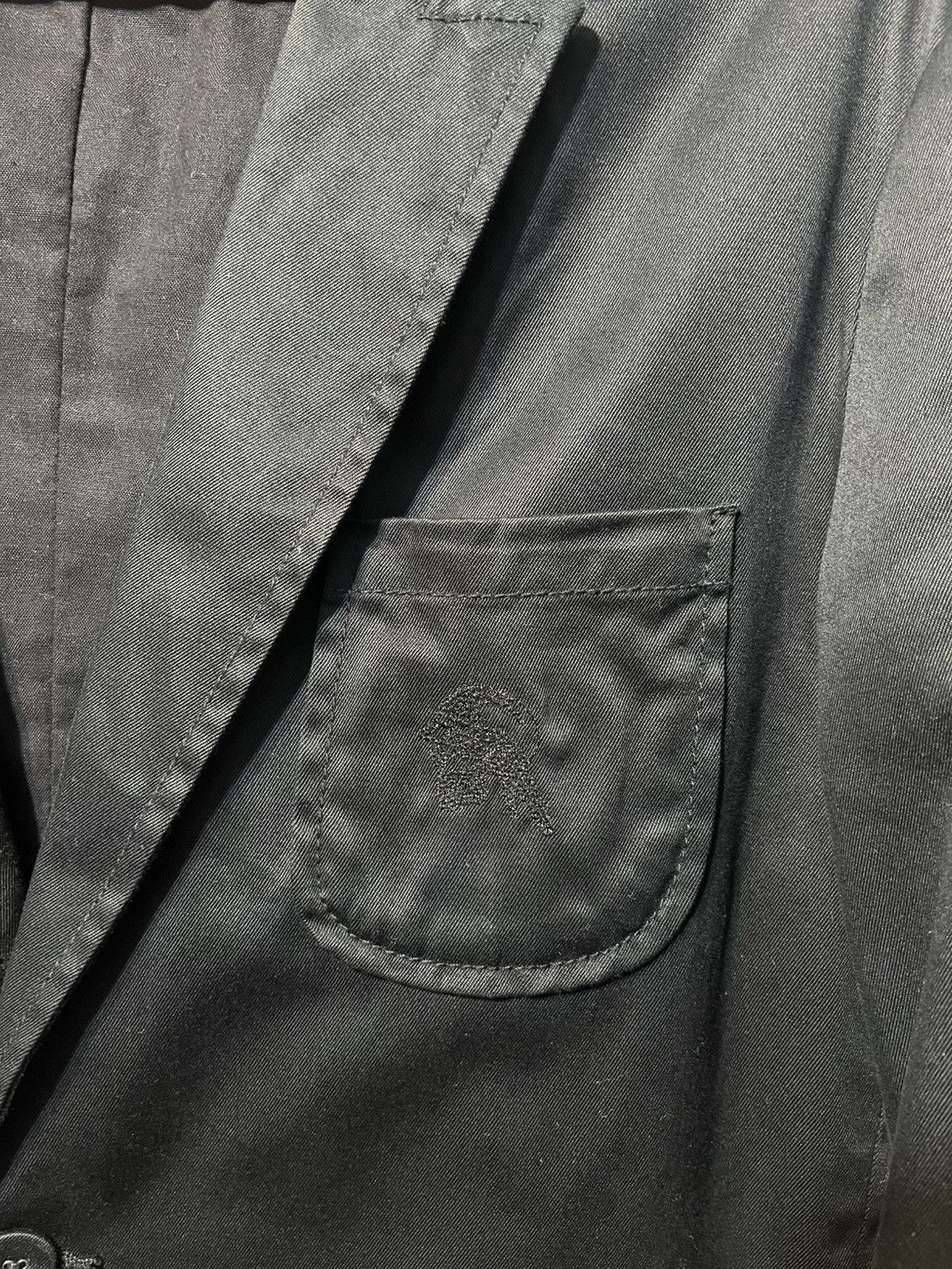 Diesel × Vintage Diesel Vintage Black Y2K Casual Cotton Blazer Jacket Size 42L - 4 Thumbnail