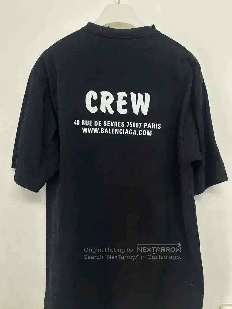 Balenciaga Balenciaga Crew short-sleeved T-shirt, size black XXS Size US XXS / EU 40 - 2 Thumbnail