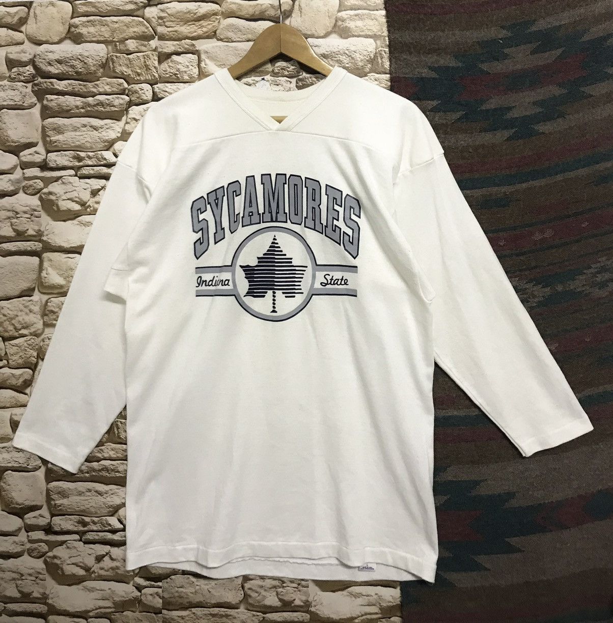 Vintage Vintage University Sycamores Indiana State Size US L / EU 52-54 / 3 - 1 Thumbnail