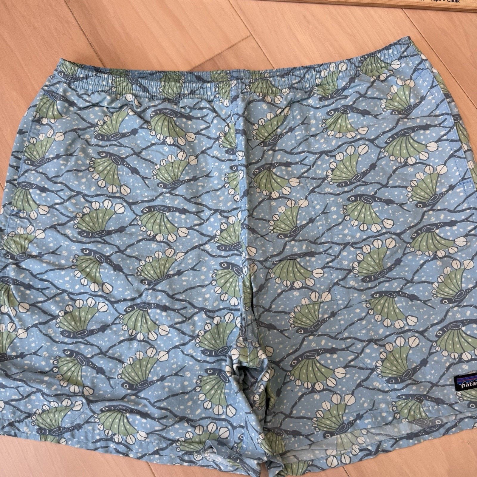 Patagonia Patagonia Baggies Large Blue Lined Shorts Lined 6" Inseam Size US 34 / EU 50 - 3 Thumbnail