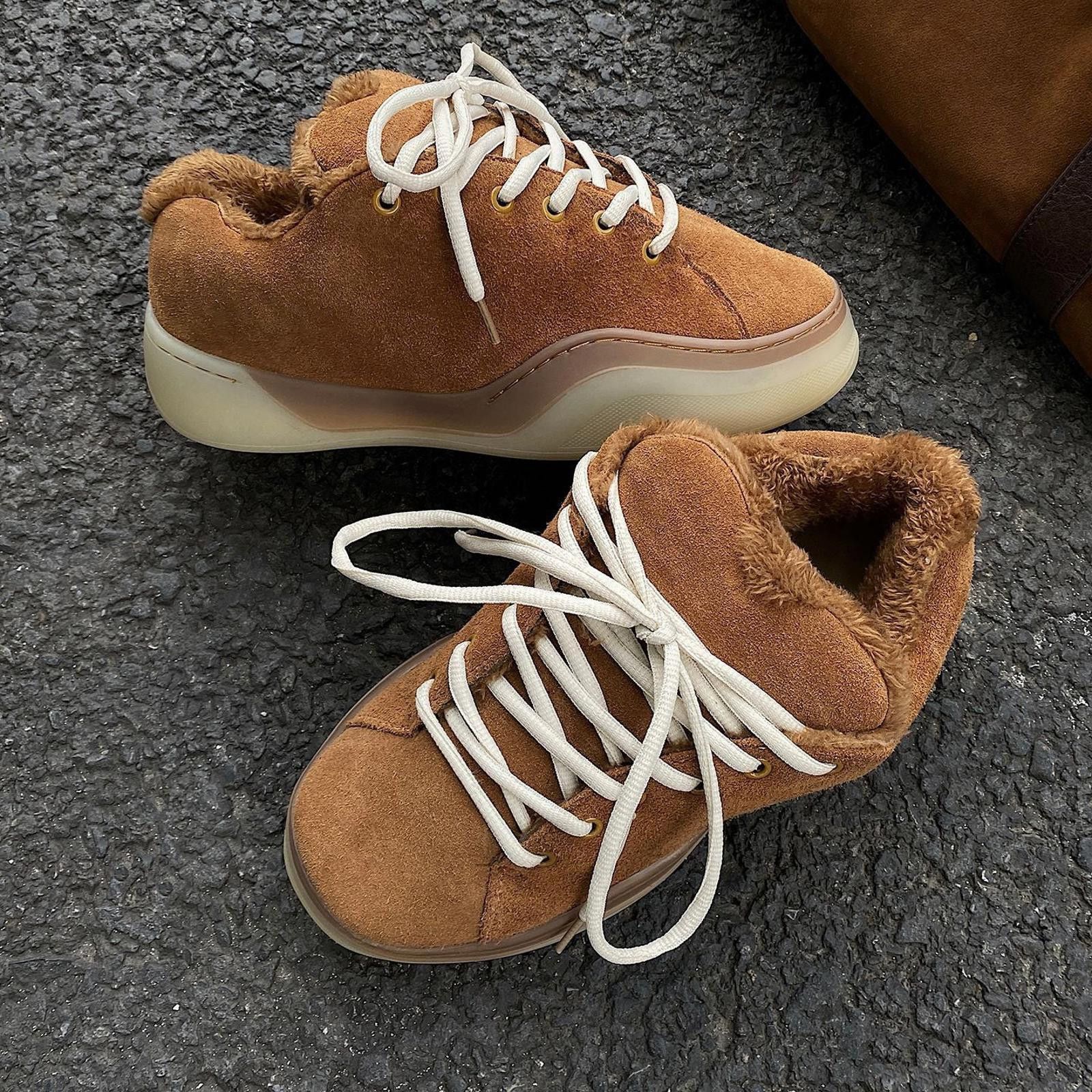 Vintage Retro Thick-Sole Platform Bread Sneaker Size US 8 / EU 41 - 2 Thumbnail