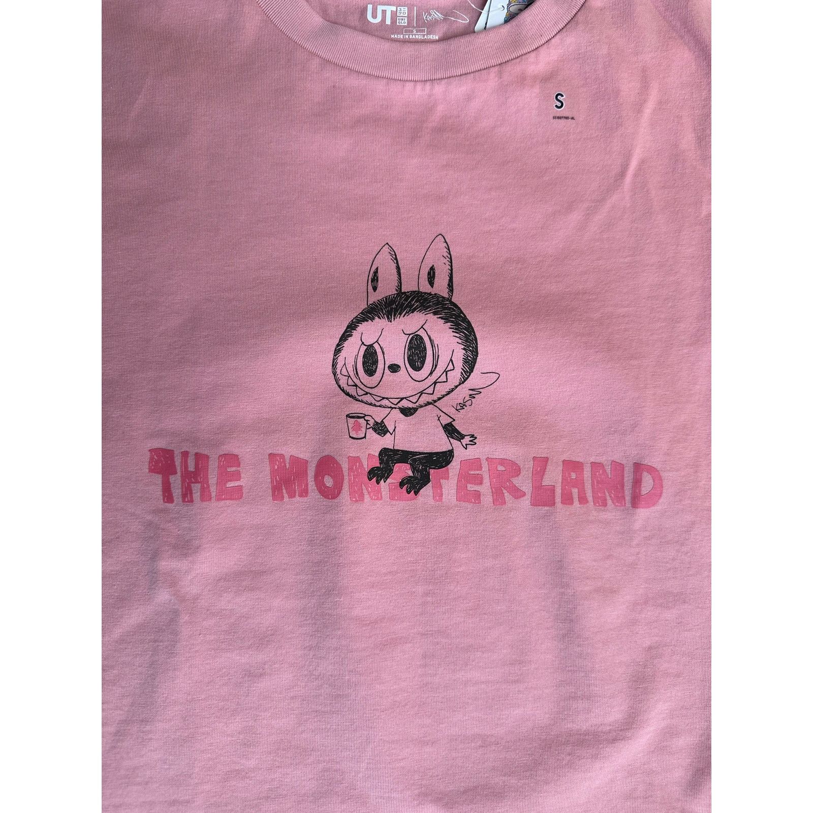 Uniqlo Uniqlo x Pop Mart Monsterland Labubu Pink Shirt - Size S-New Size S / US 4 / IT 40 - 6 Thumbnail