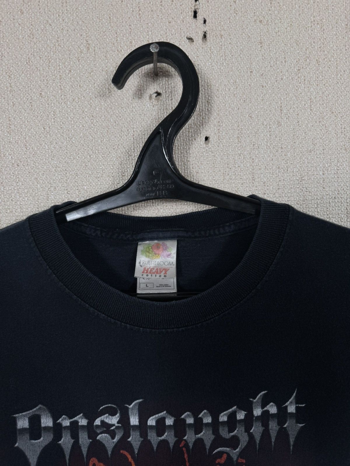 Other Vintage Onslaught T shirt Black Trash Metal Killing Place L Size US L / EU 52-54 / 3 - 10 Thumbnail