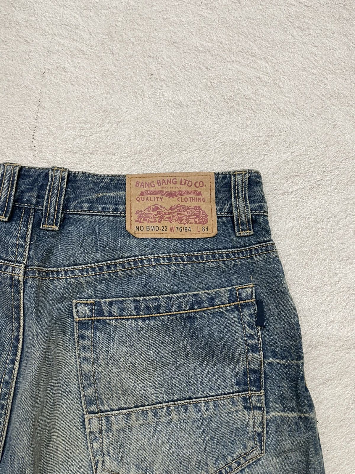 Japanese Brand 2000s Diesel Mudwash Denim Loose Fit Y2K Hysteric Size US 31 - 9 Thumbnail