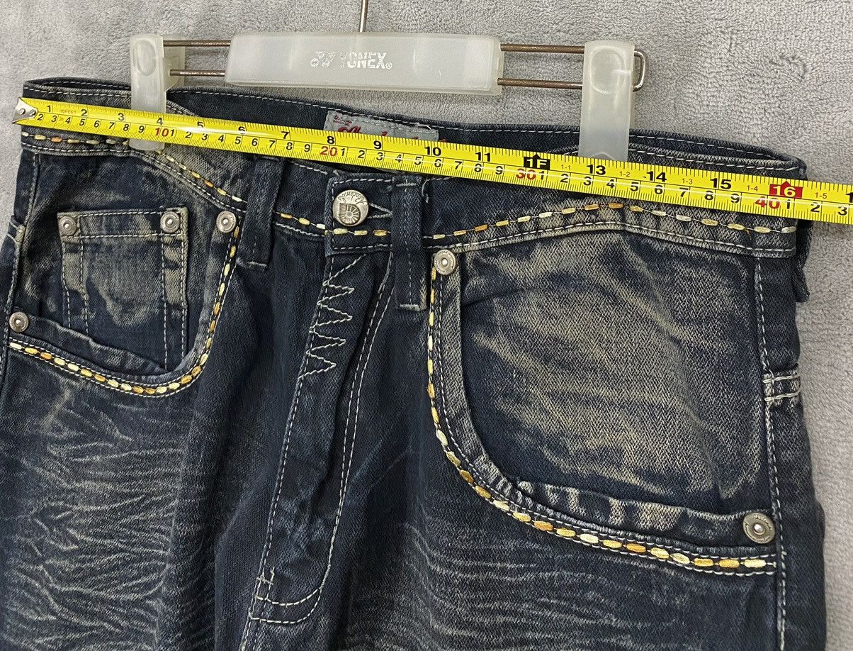 Akademiks Vintage Y2K Akedemiks Crazy Embroidered Baggy Jeans Size US 32 / EU 48 - 14 Thumbnail
