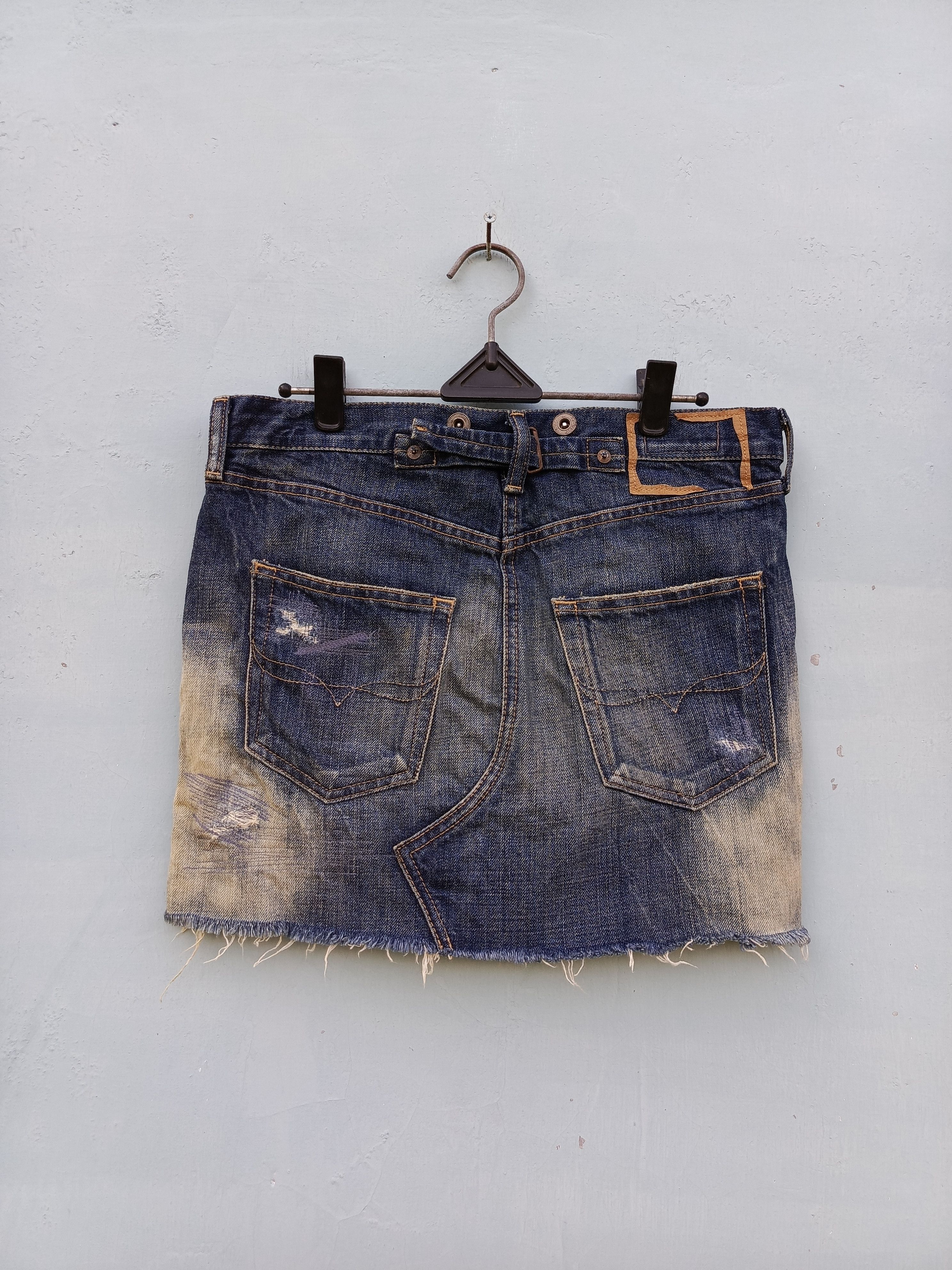 Polo Ralph Lauren Polo Ralph Lauren distressed denim mini skirts Size 26" / US 2 / IT 38 - 5 Thumbnail