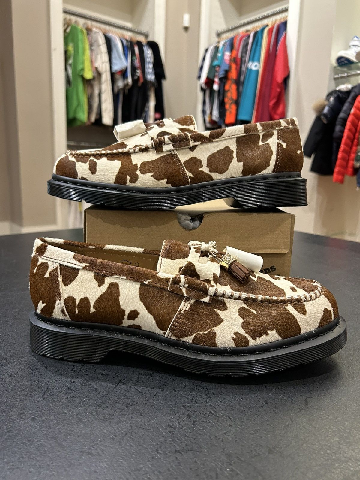 Dr. Martens × Supreme Supreme X Dr Martens Penton TSL Supreme Cow Print Size US 10.5 / EU 43-44 - 1 Thumbnail