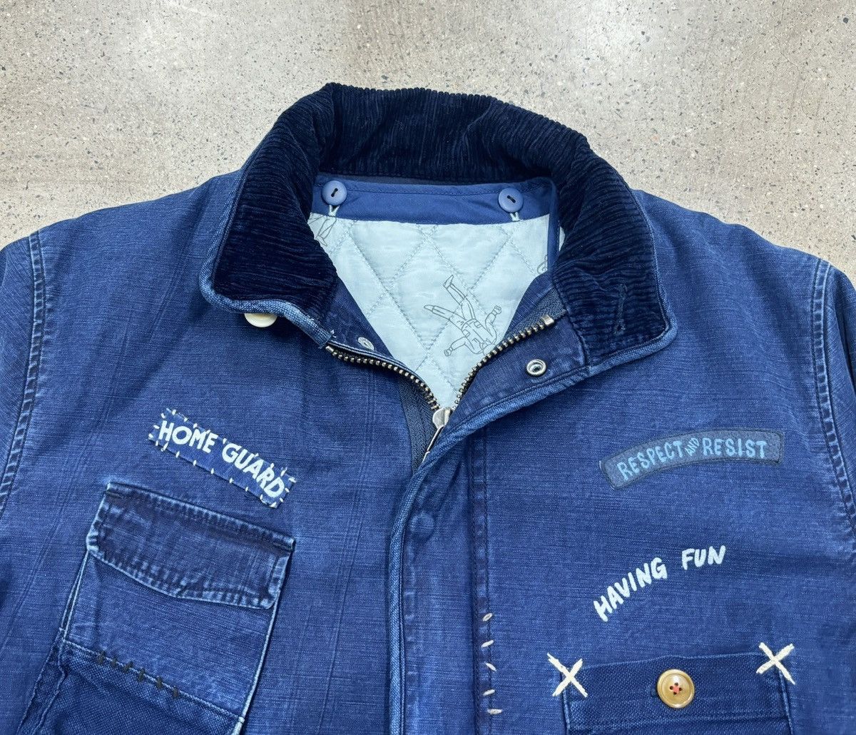 Porter Classic Porter Classic M65 Jacket Boro/Indigo Size US S / EU 44-46 / 1 - 6 Thumbnail