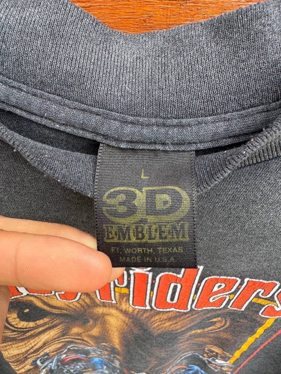 Harley Davidson Harley Davidson 1993 3D EMBLEM Easyriders sz L Size US L / EU 52-54 / 3 - 2 Thumbnail