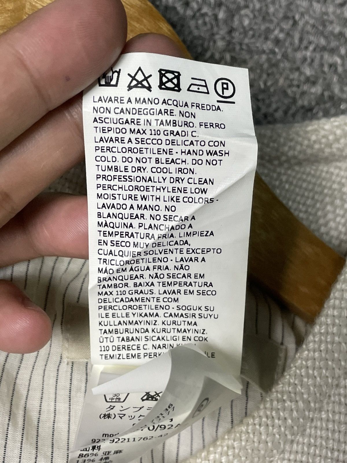 Japanese Brand × Max Mara × Vintage Max Mara Brand Linen Dress (71) Size S / US 4 / IT 40 - 10 Thumbnail