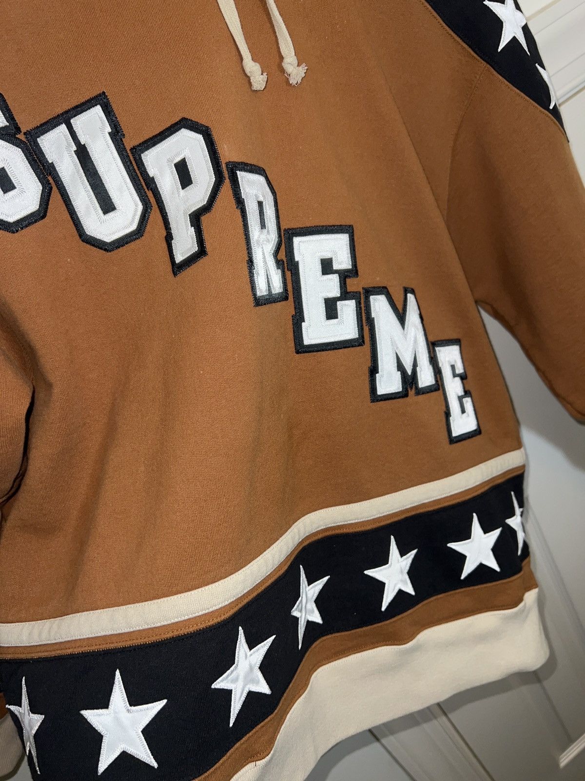 Supreme Supreme Hockey Hooded Sweatshirt Size US S / EU 44-46 / 1 - 2 Thumbnail