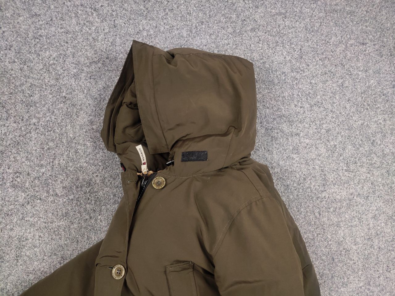 Woolrich Woolen Mills Woolrich Arctic Airforce 4 Pocket Parka Down Hooded Jacket Size M / US 6-8 / IT 42-44 - 14 Thumbnail