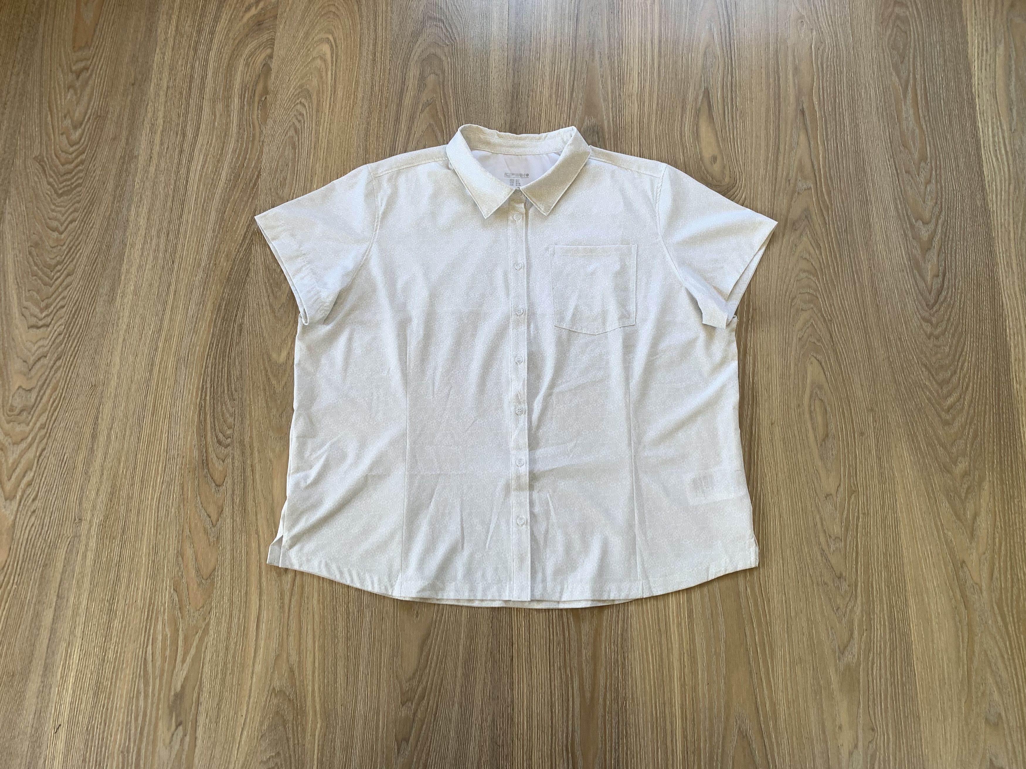 Other Icepeak Womens Beige Pocket Treking Short Sleeve Shirt Size XL / US 12-14 / IT 48-50 - 1 Thumbnail
