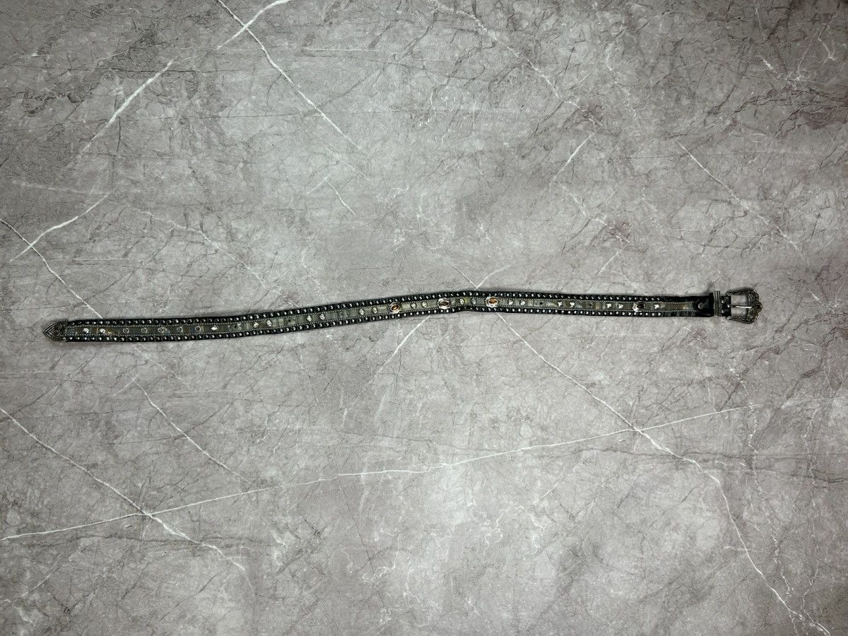 Hysteric Glamour Vintage Belts Y2K Bb.Simon Style Punk leather belt Japanese Size ONE SIZE - 4 Thumbnail