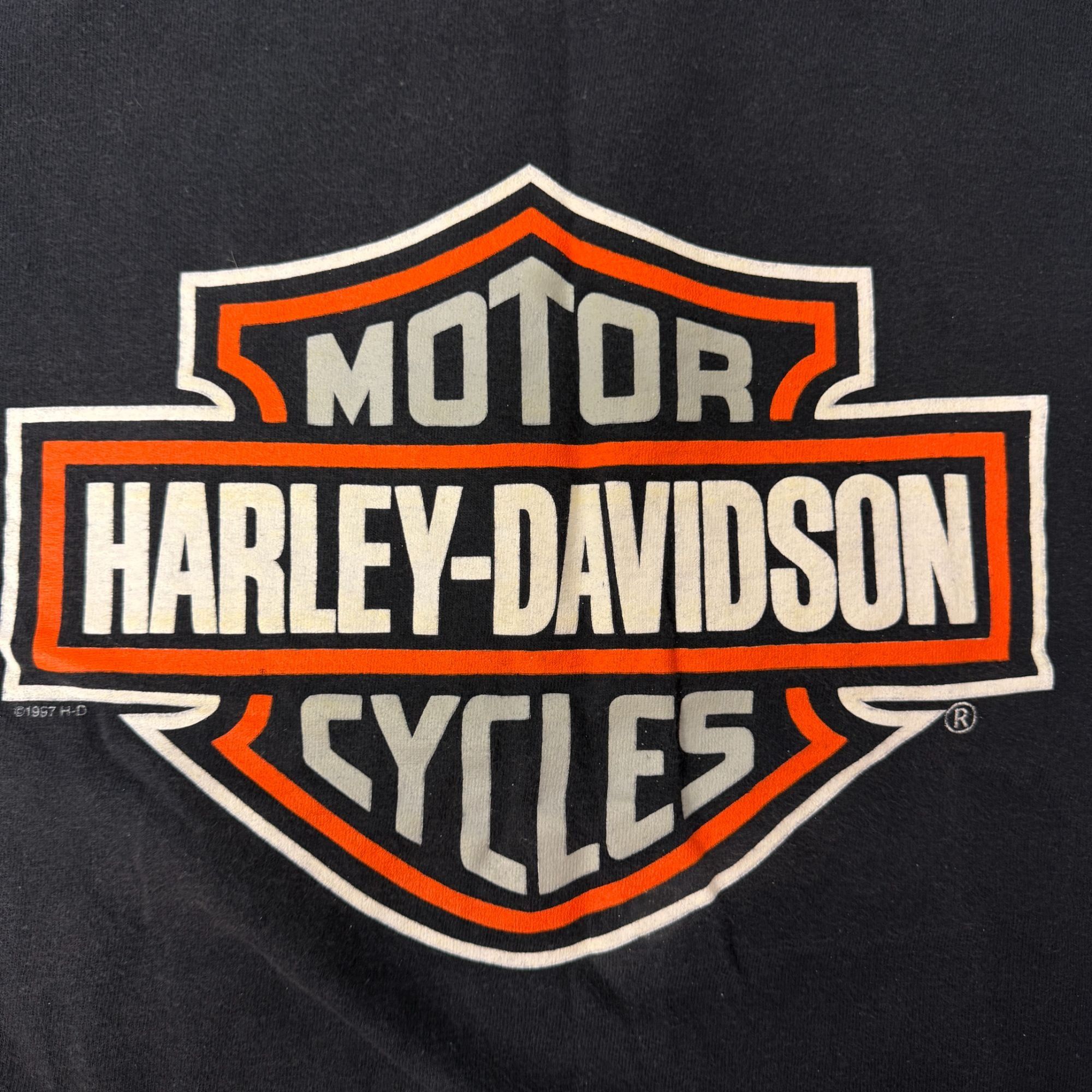 Harley Davidson HARLEY DAVIDSON Official Licensed 1997 Motorcycle T Shirt M Size US M / EU 48-50 / 2 - 3 Thumbnail