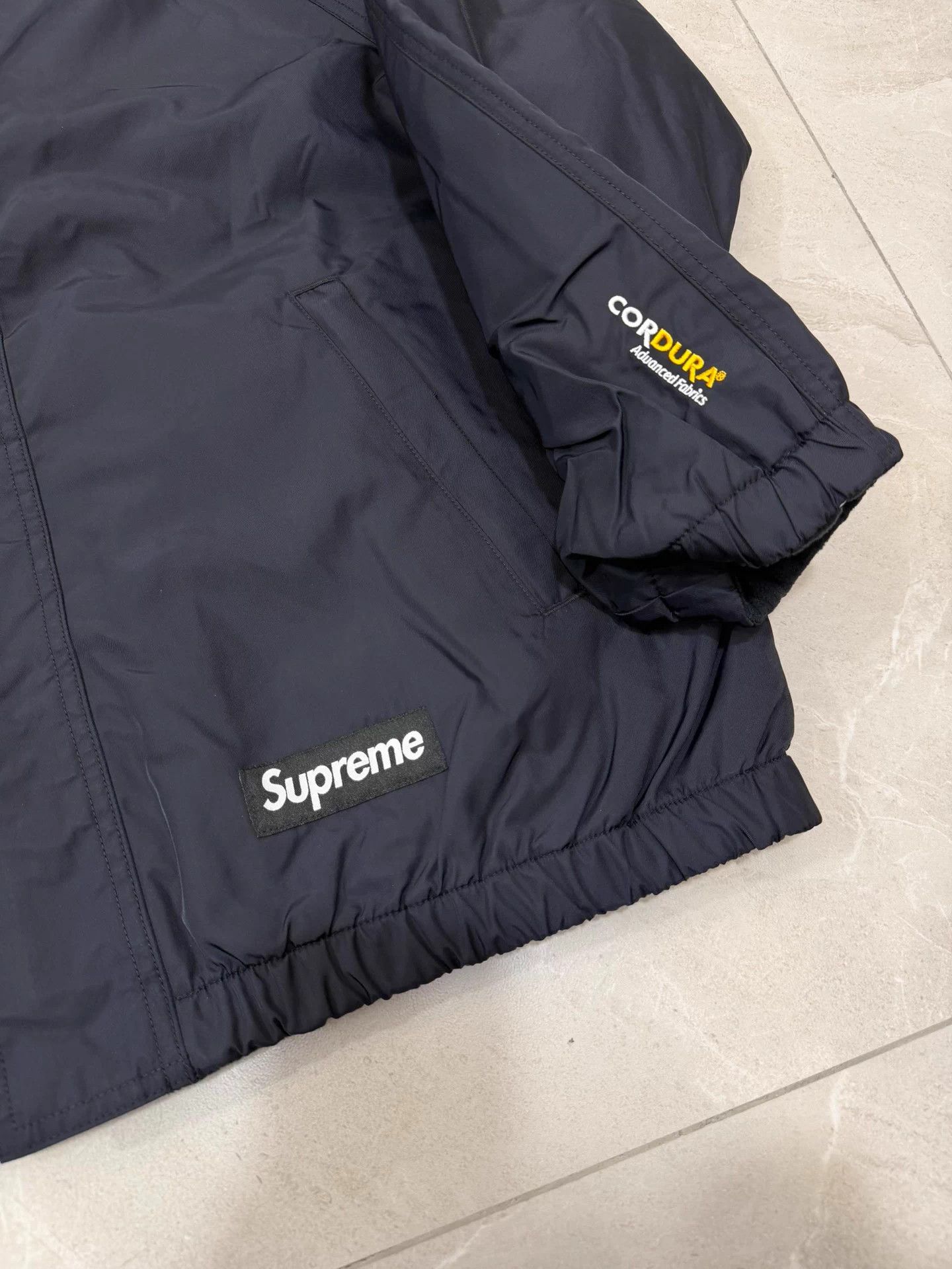 Supreme Supreme Polartec Reversible Track Jacket FW25 L Black Size US L / EU 52-54 / 3 - 2 Thumbnail