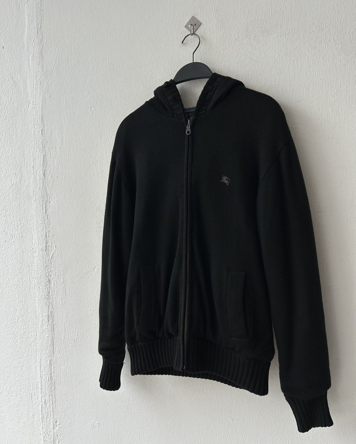 Burberry Burberry Zipper Basic Logo Hoodie Size US M / EU 48-50 / 2 - 2 Thumbnail