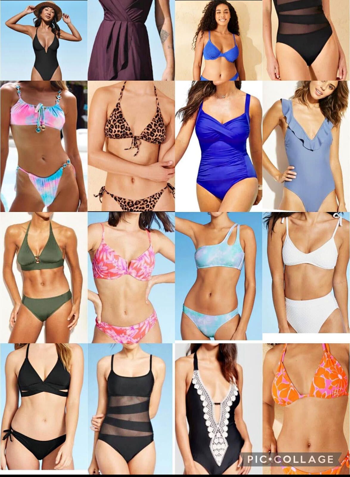 Target Basics SWIMSUITS ~ 50 NEW Target Swimsuits + FREE SHIPPING Size ONE SIZE - 1 Thumbnail