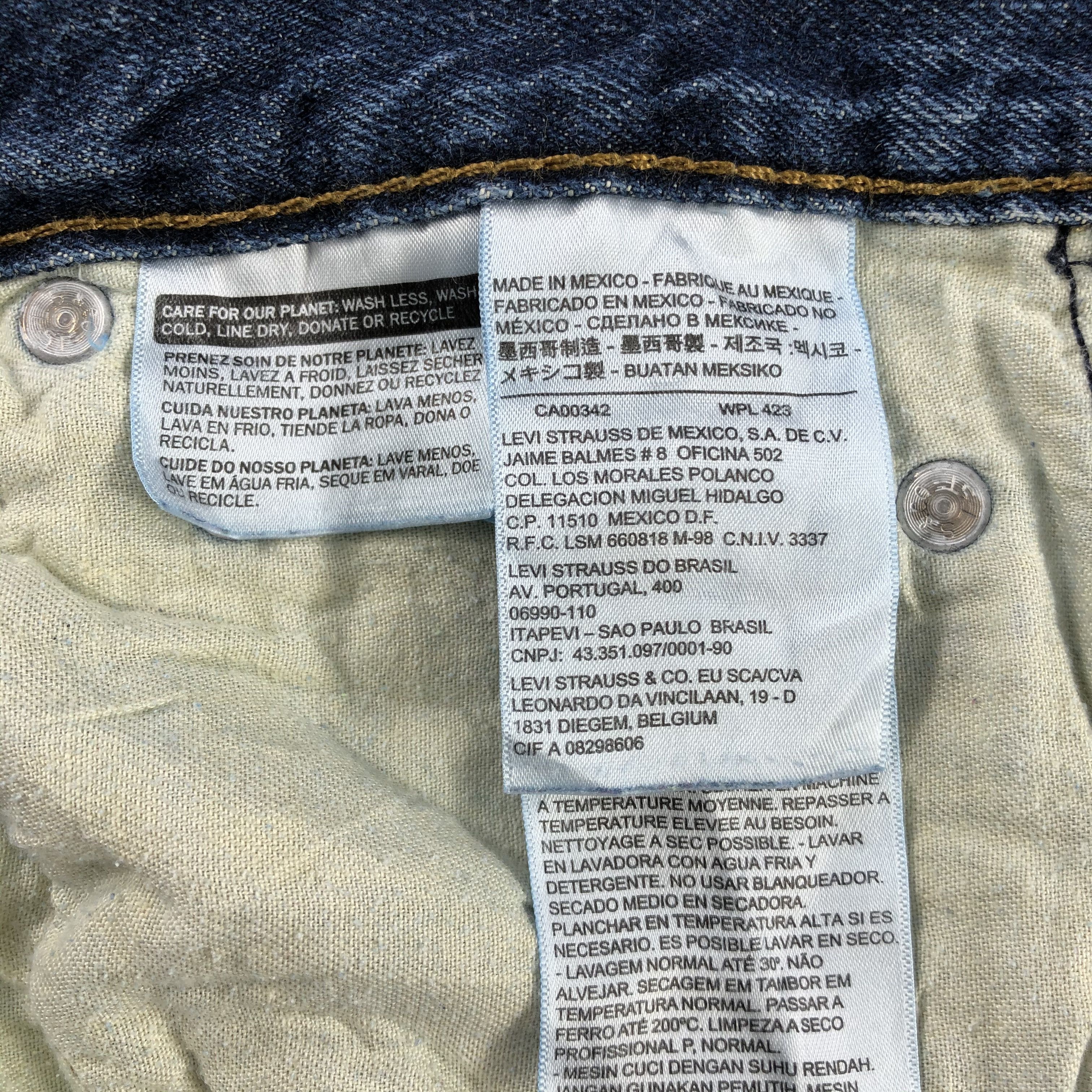 Levi's × Vintage Vintage Blue Wash Levis 569 Jeans-JM3069 Size US 37 - 12 Thumbnail