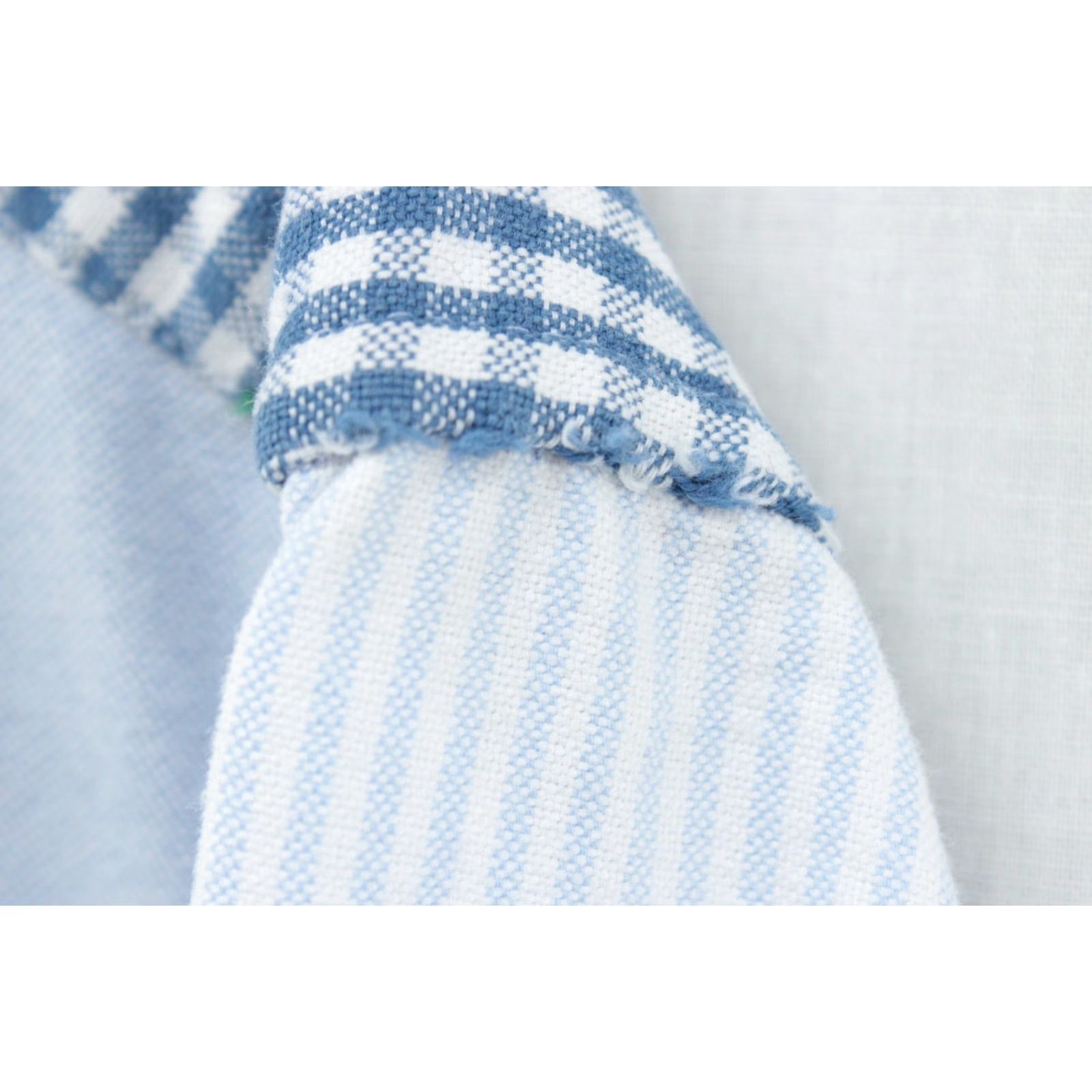 J.Crew J.CREW Slim Fit Shirt Men's XL Blue Plaid Striped Button-Up Oxford Preppy - Vintage? No Size US XL / EU 56 / 4 - 2 Thumbnail