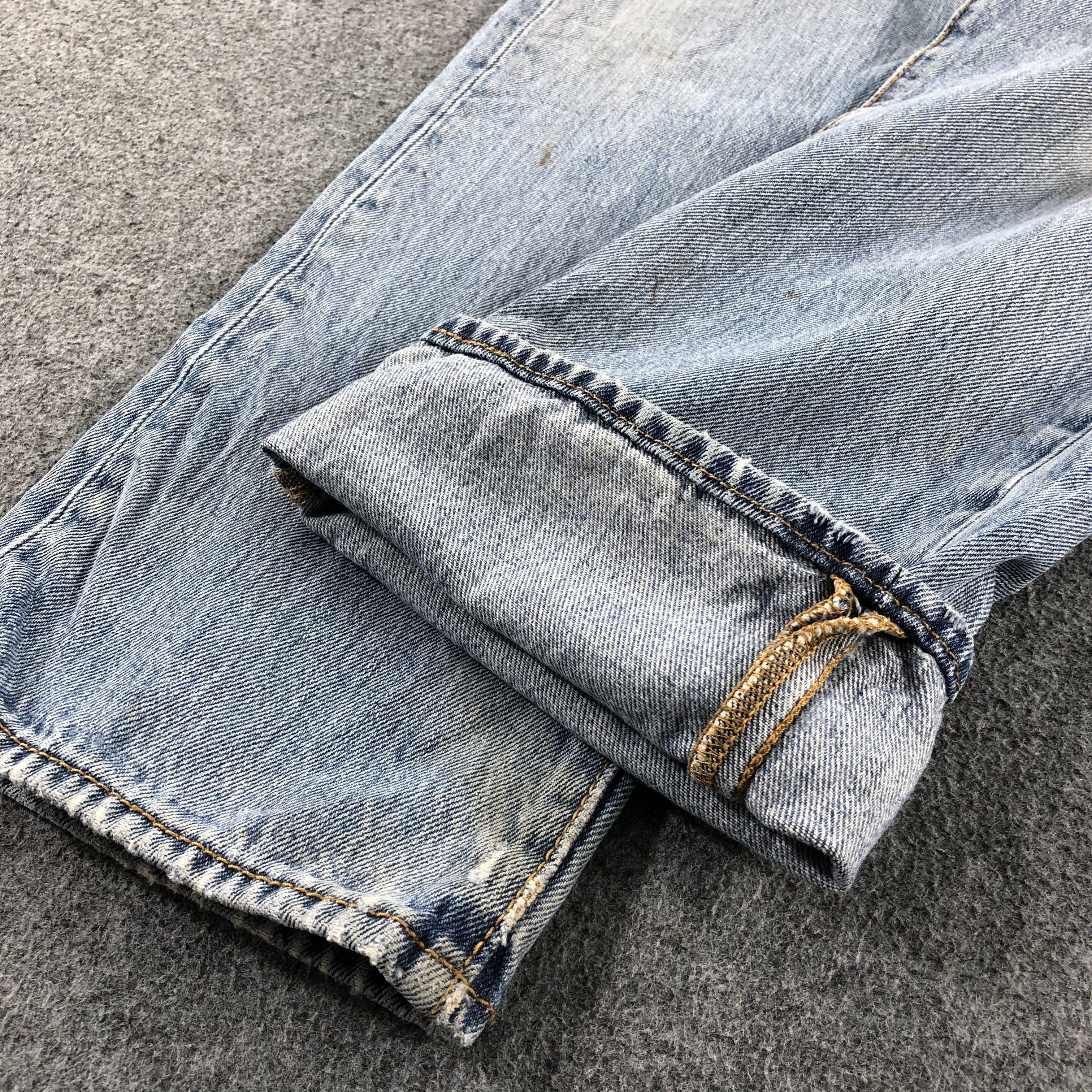 Levi's Vintage Blue Wash Levis 501 Jeans-J2669 Size US 31 - 7 Thumbnail