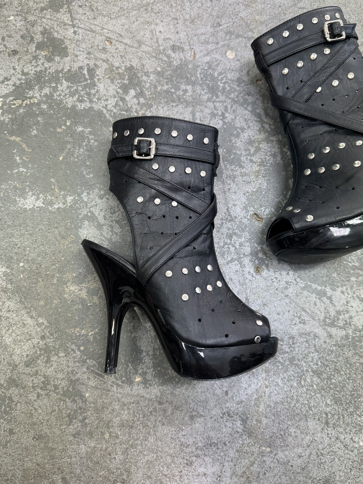 Vintage y2k Archive heels Vintage Size US 7.5 / IT 37.5 - 2 Thumbnail