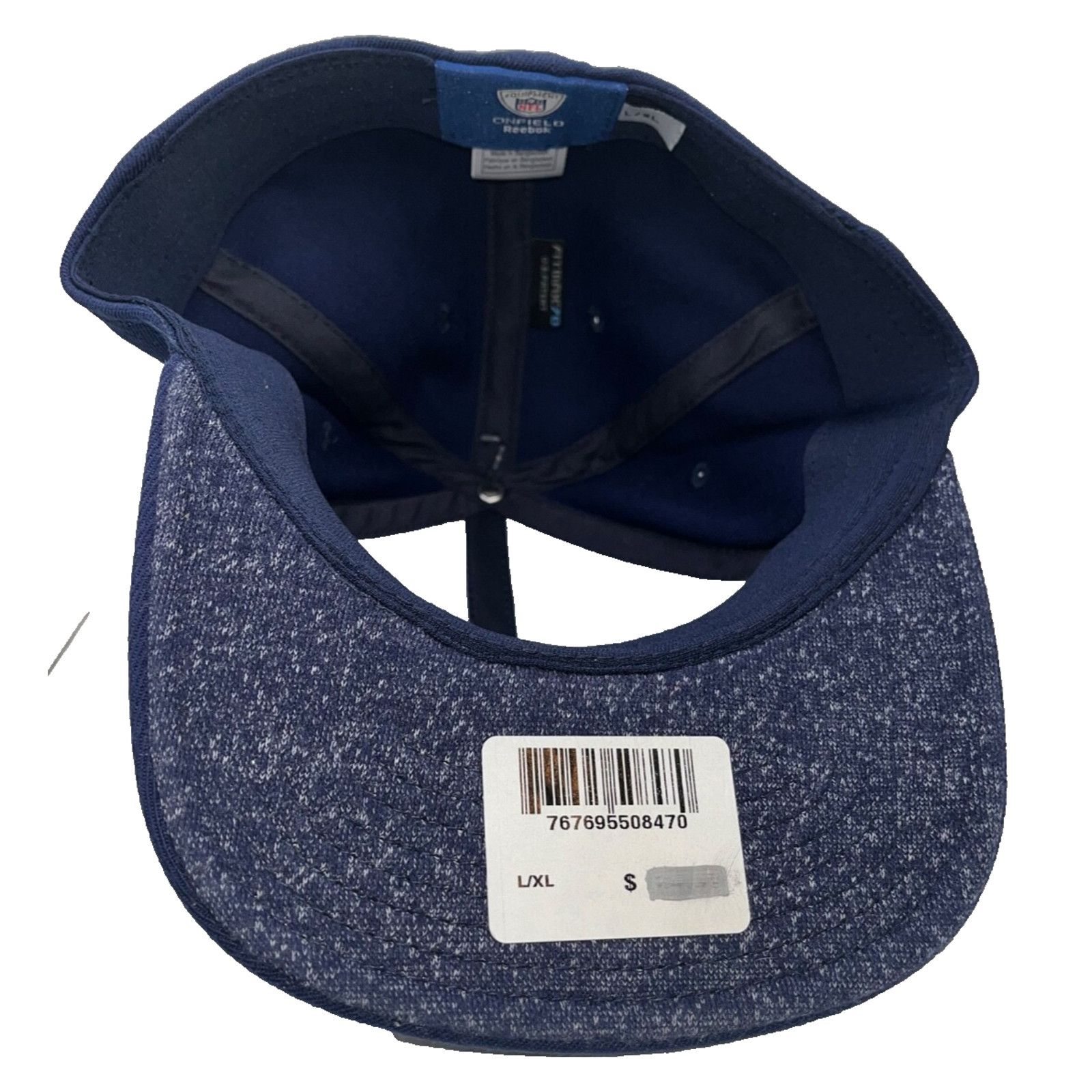 Reebok Dallas Cowboys NFL Reebok Sideline Men's Stretch Fit Hat Size ONE SIZE - 7 Thumbnail