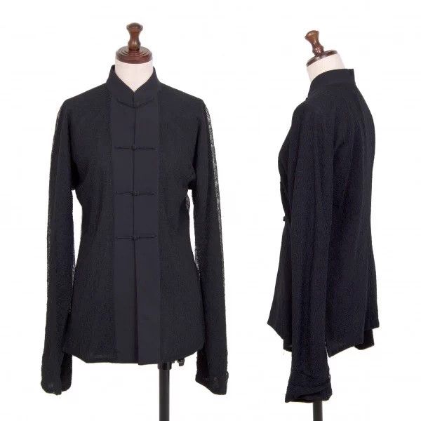 Comme des Garcons COMME des GARCONS Black Oriental Top Size US S / EU 44-46 / 1 - 1 Thumbnail