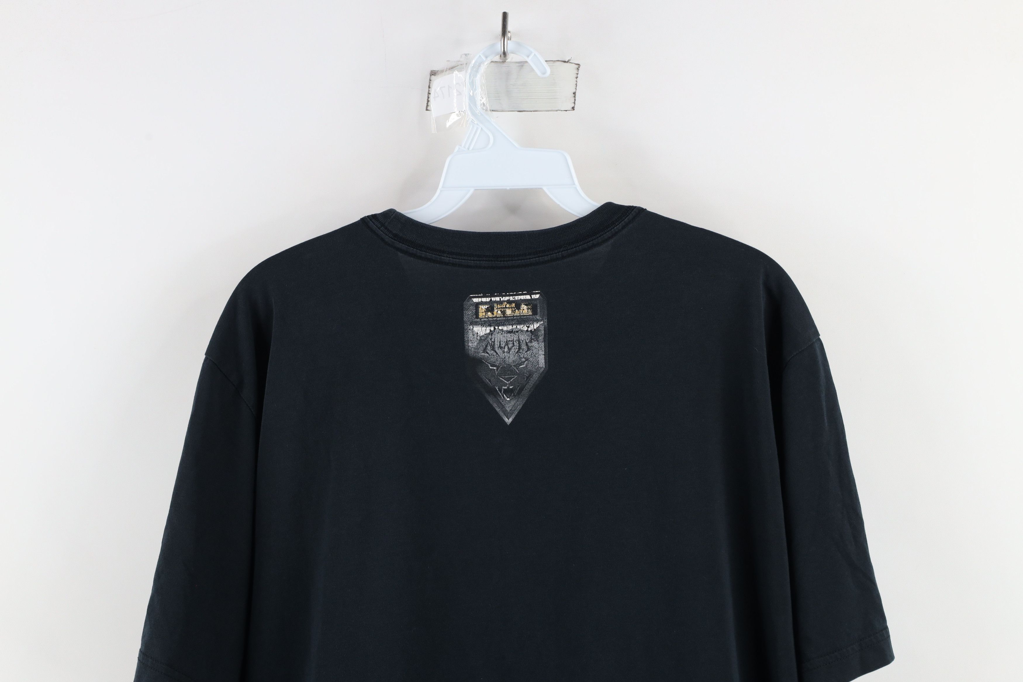 Nike × Vintage Vintage Nike Superhero Lebron James Basketball T-Shirt Black Size US XL / EU 56 / 4 - 11 Thumbnail