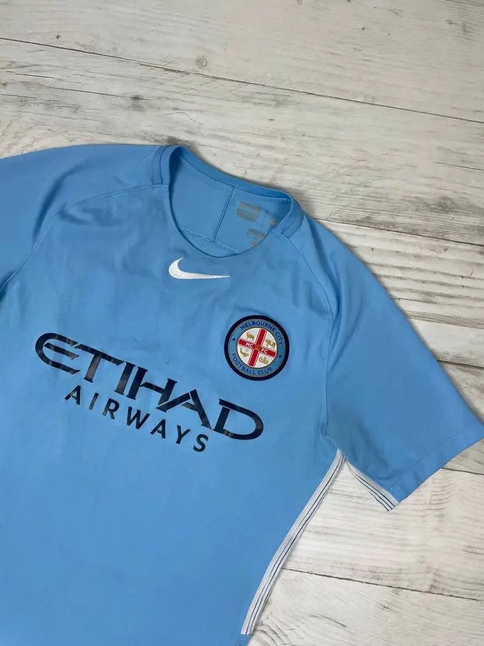 Nike Nike Melbourne City 2018 2019 Player Issue #50 Shirt Size US M / EU 48-50 / 2 - 2 Thumbnail