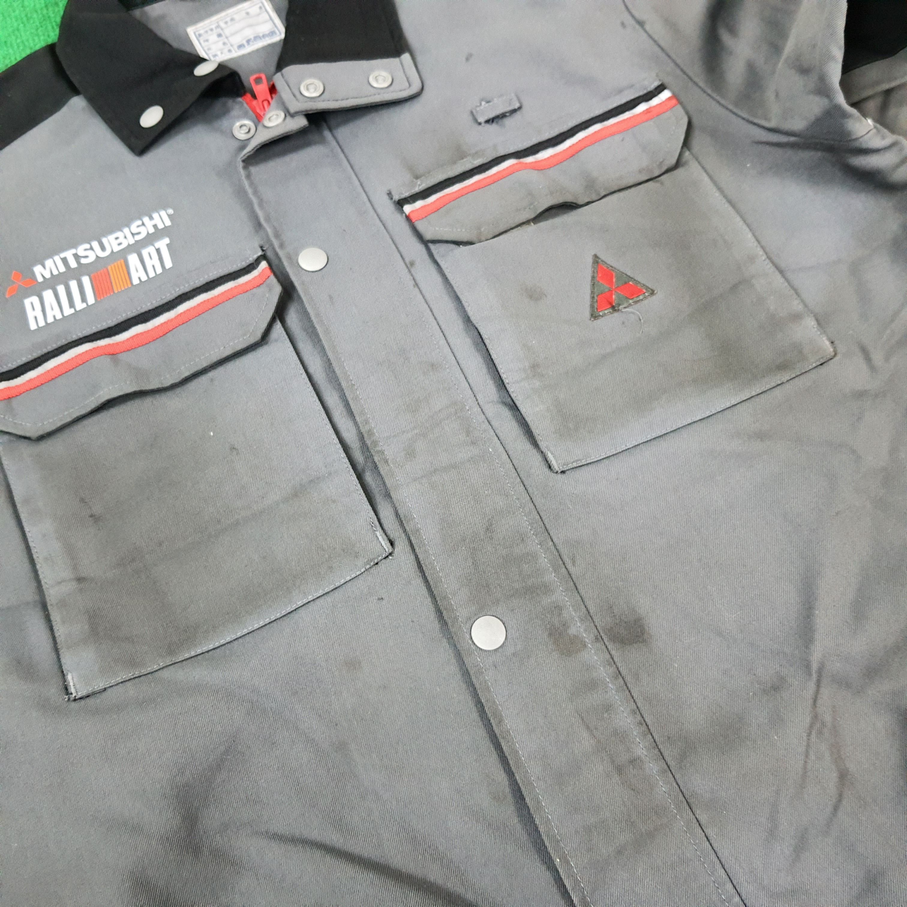 Japanese Brand × Vintage Vintage Mitsubishi RalliArt Japan Motorsports Racing Jacket Size US M / EU 48-50 / 2 - 9 Thumbnail