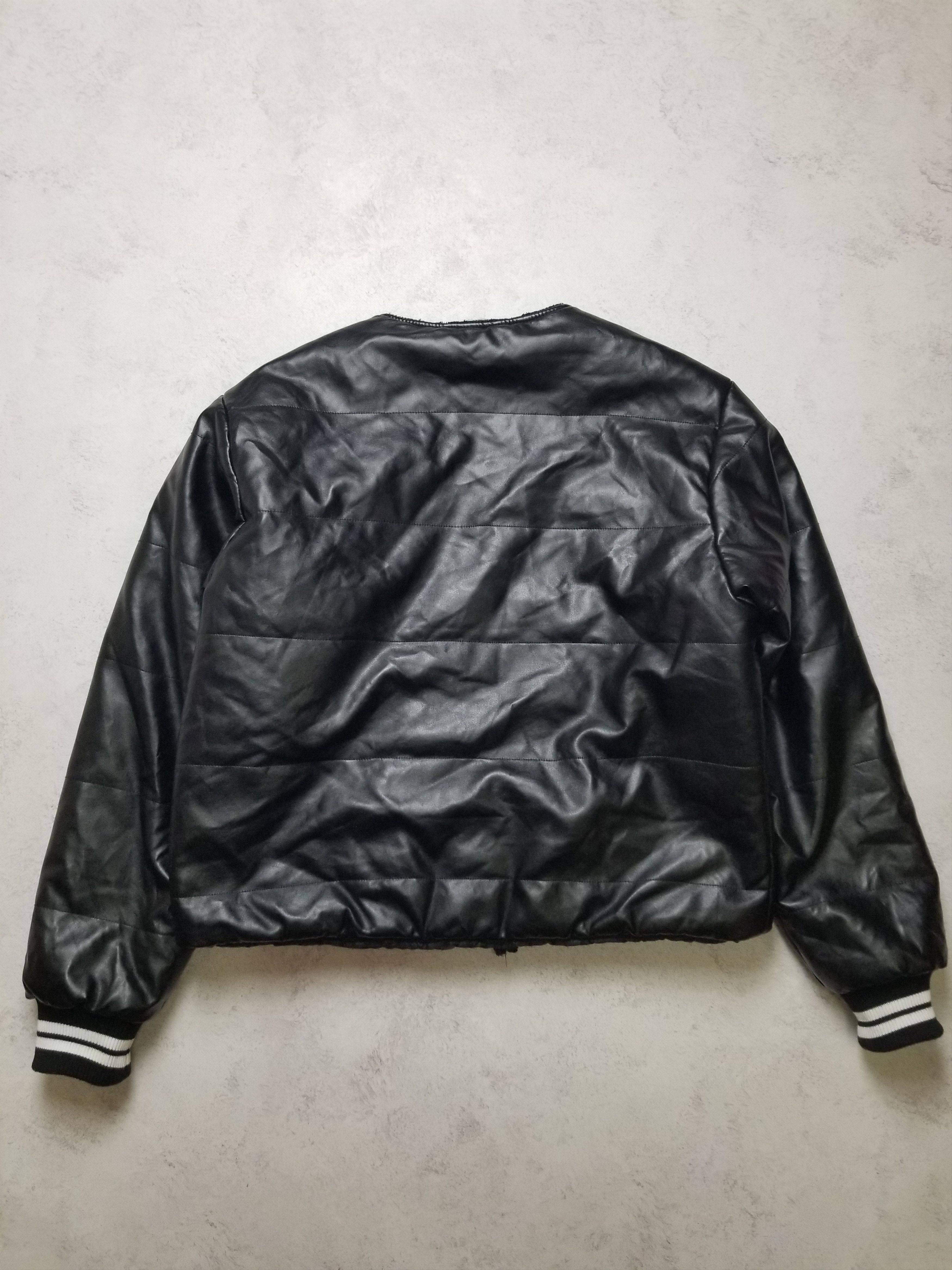 Fubu Fubu 05 Varsity Faux Leather Jacket Size US M / EU 48-50 / 2 - 2 Thumbnail