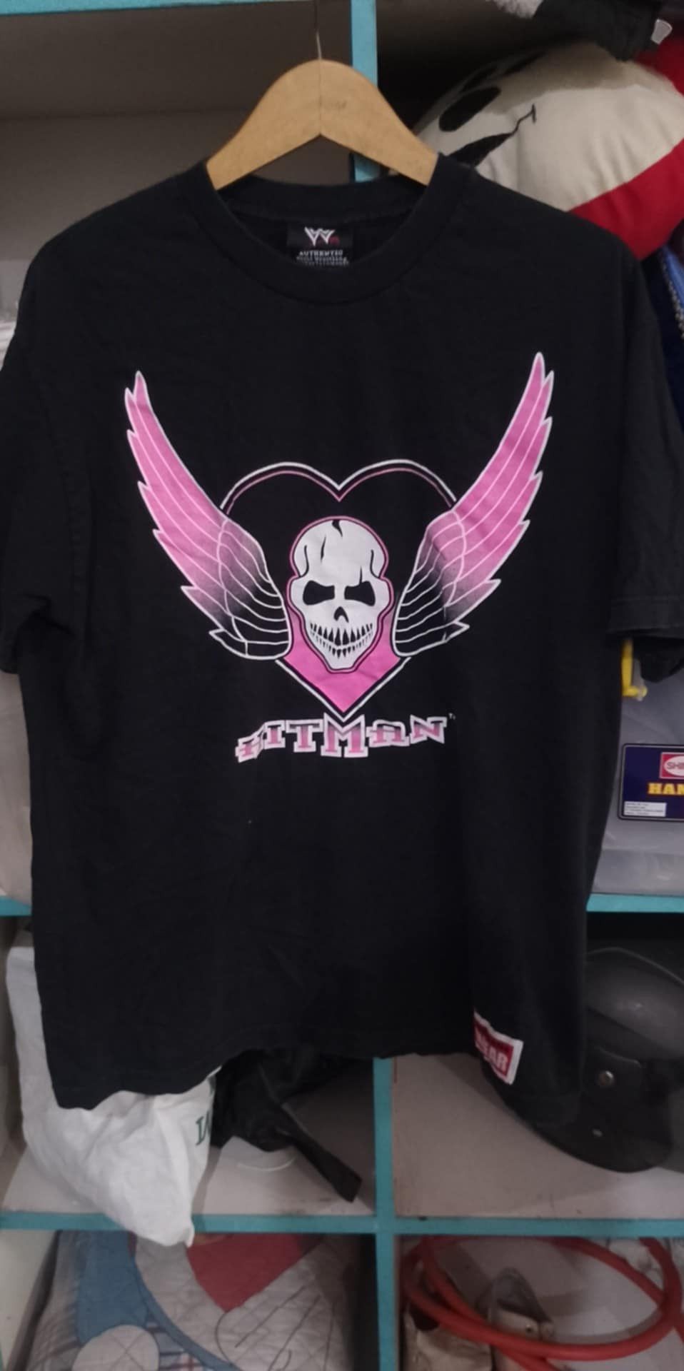 Vintage Very rare bret hart the hitman 2007 Size US L / EU 52-54 / 3 - 1 Thumbnail