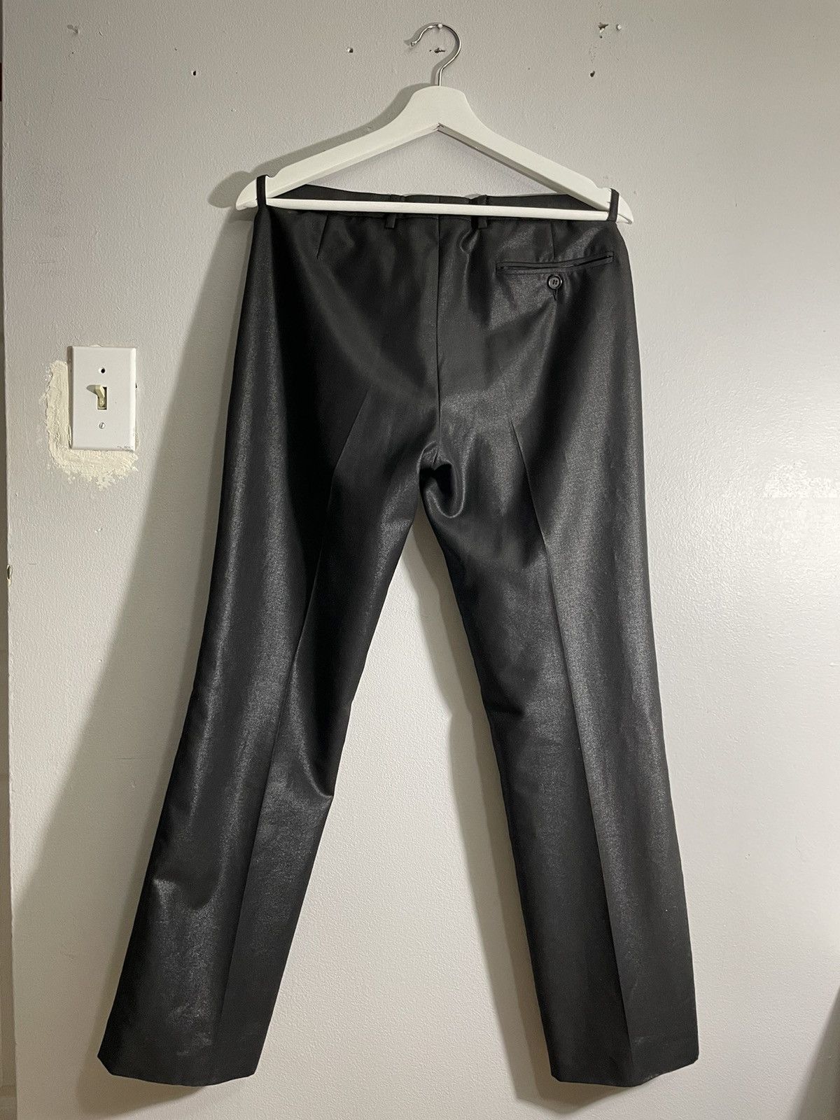 Dior × Hedi Slimane Wax Trousers Size US 29 - 2 Thumbnail