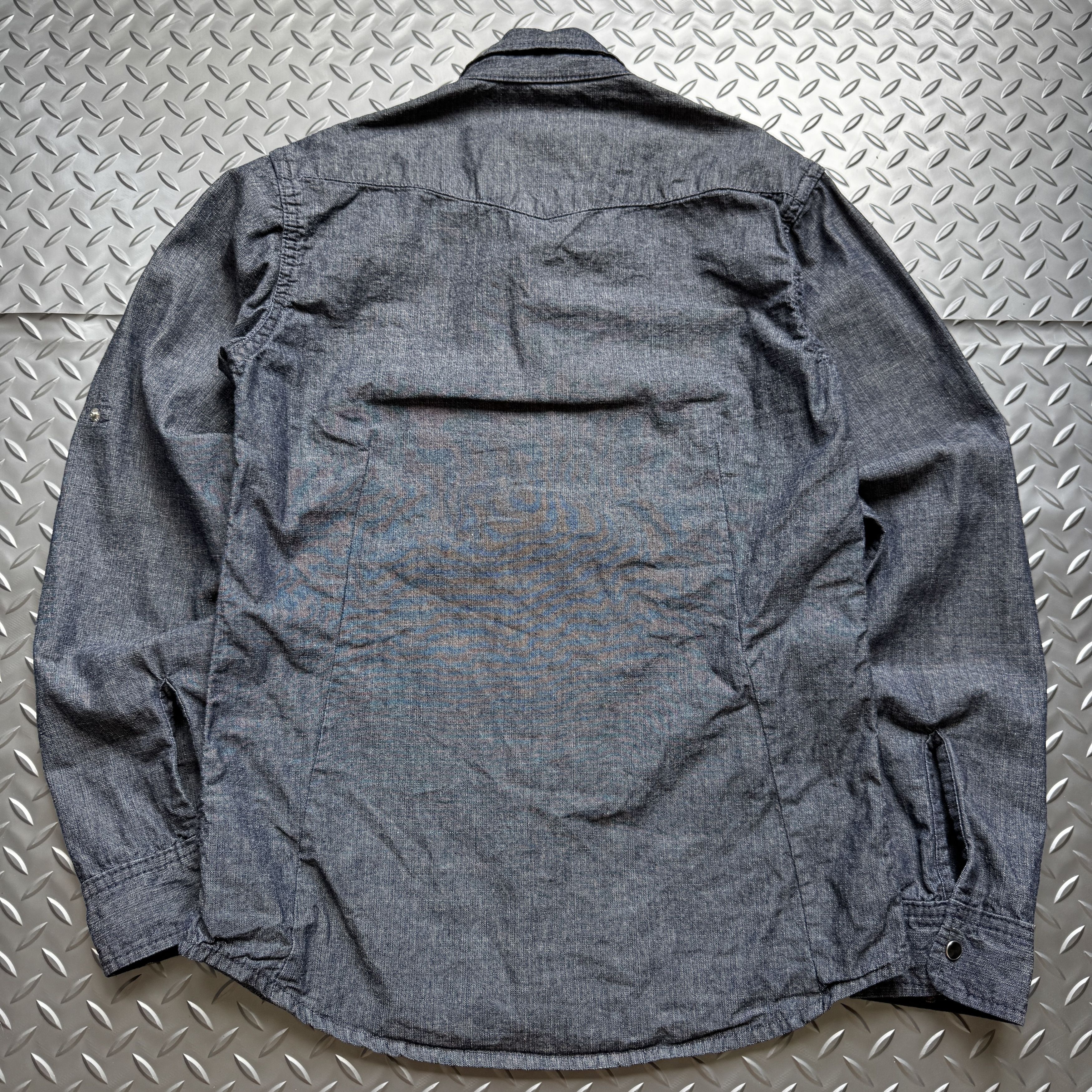 Katharine Hamnett London Katharine Hamnett London Denim Snap Button Shirt Size US S / EU 44-46 / 1 - 8 Thumbnail