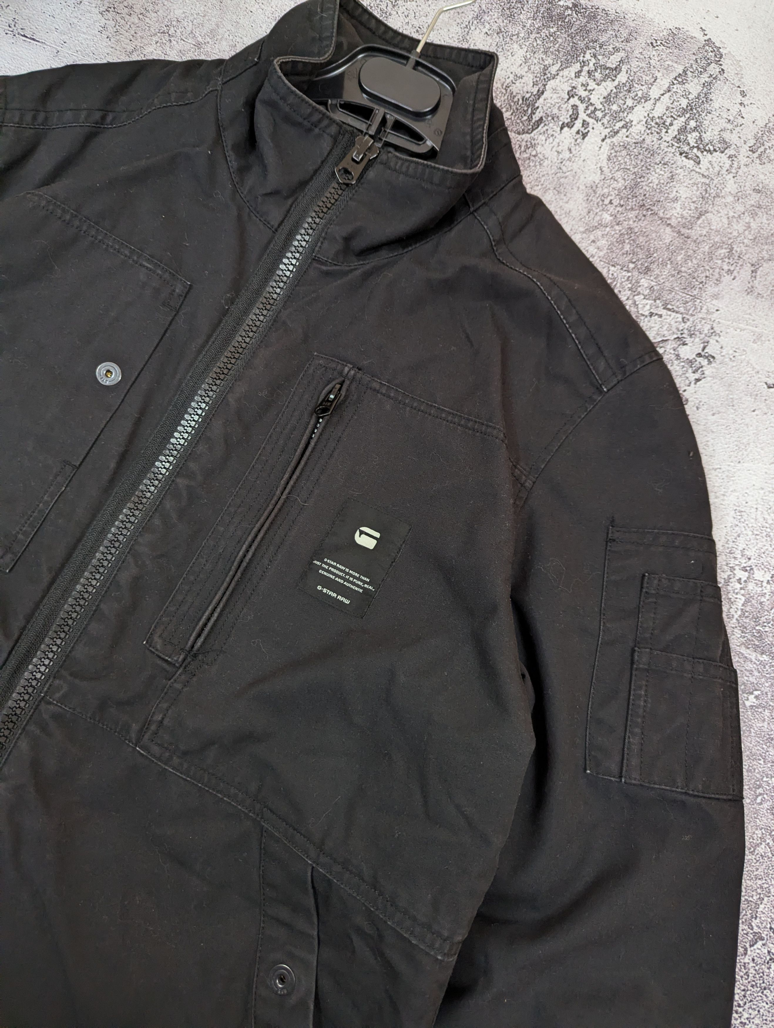 G-Star G-Star RAW Power Qane Overshirt Military Jacket Size US L / EU 52-54 / 3 - 9 Thumbnail