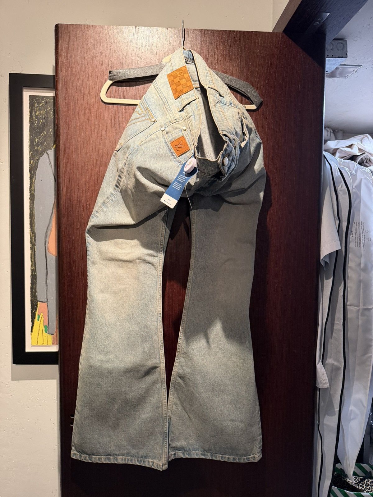 Louis Vuitton LOUIS VUITTON PHARRELL WILLIAMS - Flare Cut Denim - 34” 🏆 Size US 34 / EU 50 - 4 Thumbnail