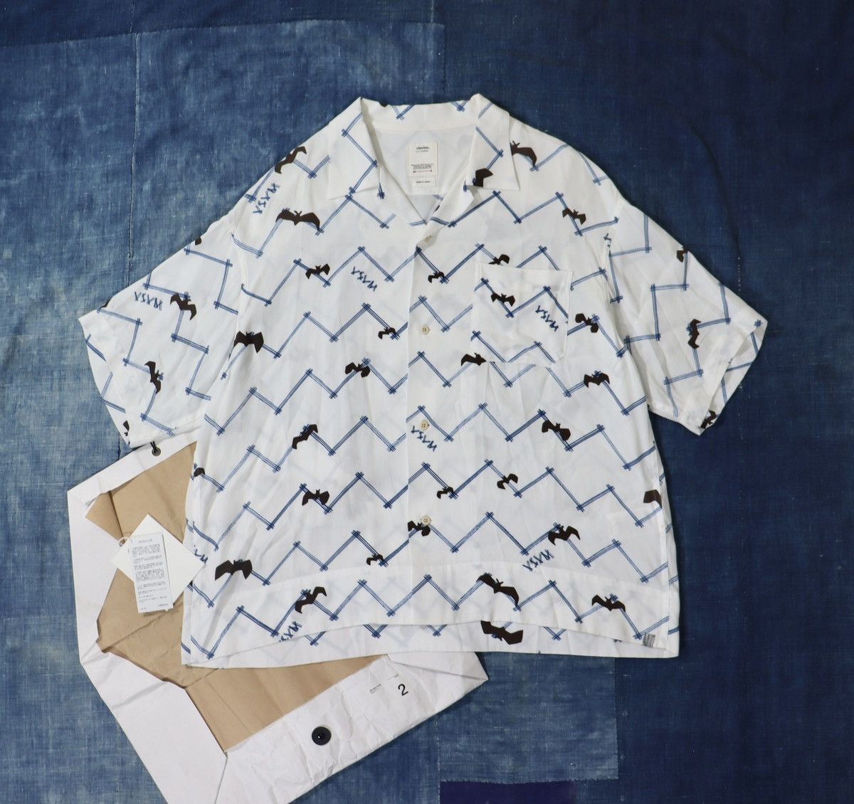 visvim 23SS COPA SHIRT S/S BATS White 3 - トップス